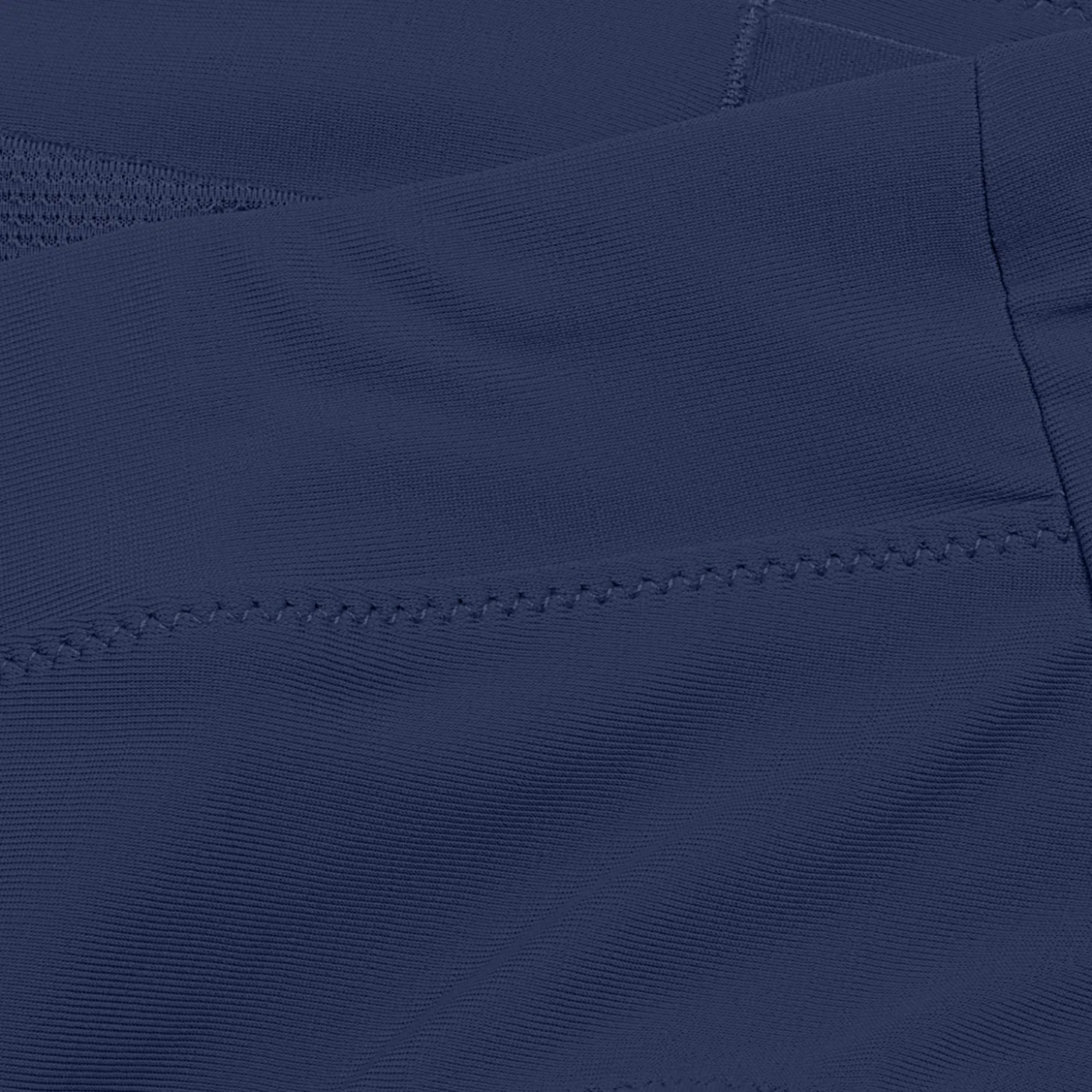 Sale Bas uni taille haute pour Femmes Bleu céruléen Femme Maillots 2 Pièces