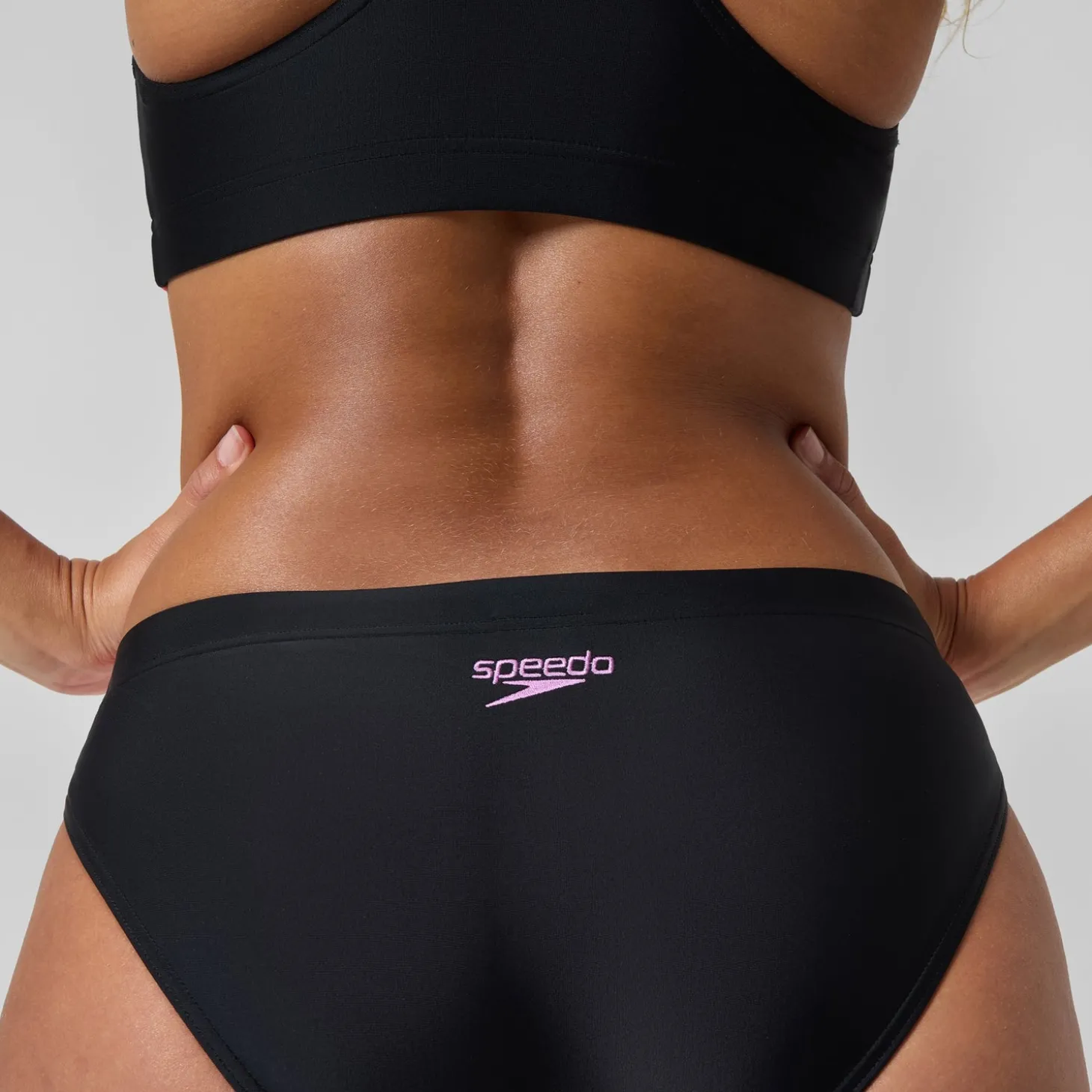Best Bikini Femme bicolore Splice 2.0 noir/rose Femme Maillots 2 Pièces