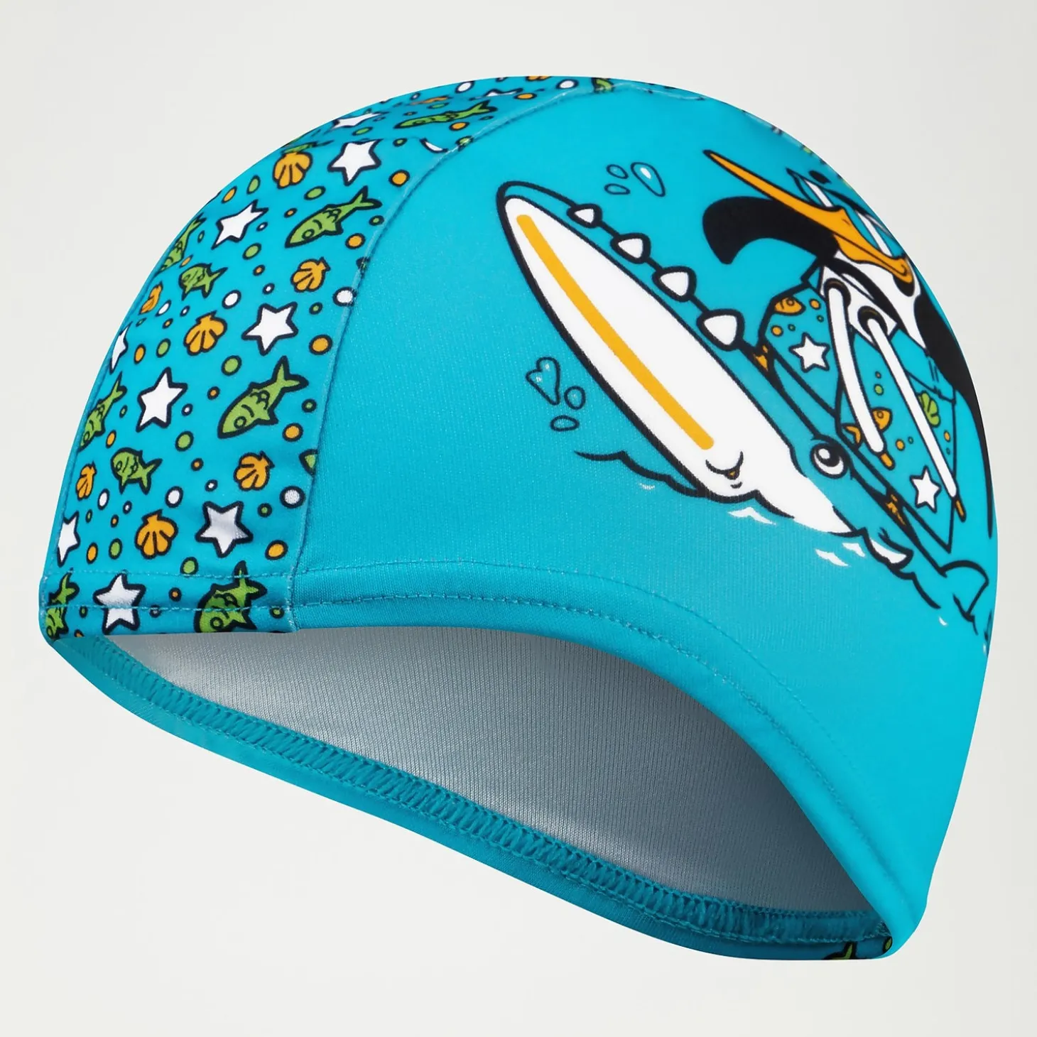 Shop Bonnet Bébé en polyester Learn to Swim Chima le pingouin africain bleu/vert Femme Masques Tuba |