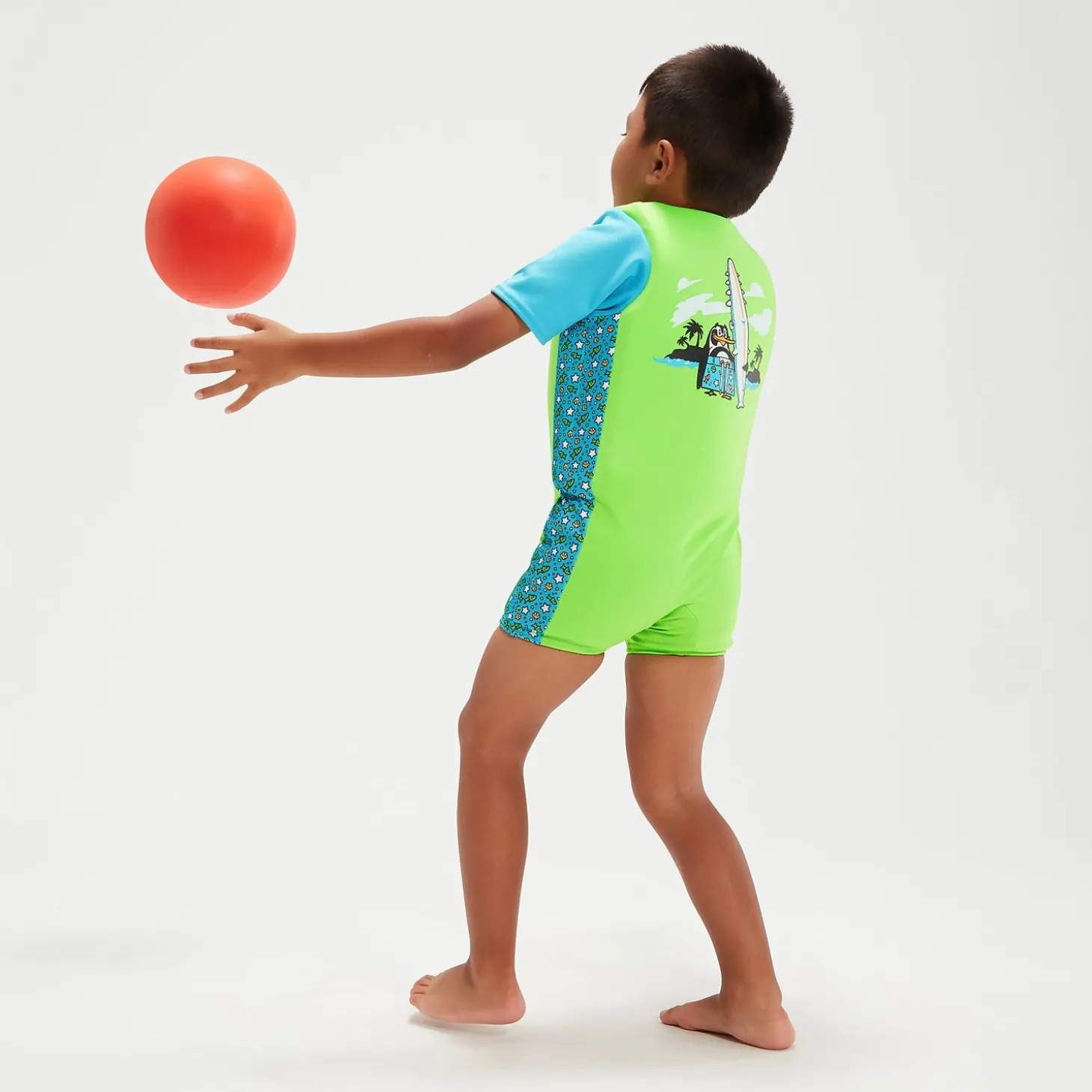 Hot Combinaison de flottaison Bébé Learn to Swim Chima le pingouin africain vert Enfant Accessoires D'apprentissage | Jouets D'éveil