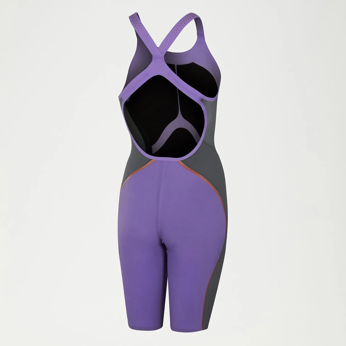 Clearance Combinaison Fastskin Femme LZR Pure Intent dos ouvert Purple Reign Femme Compétition