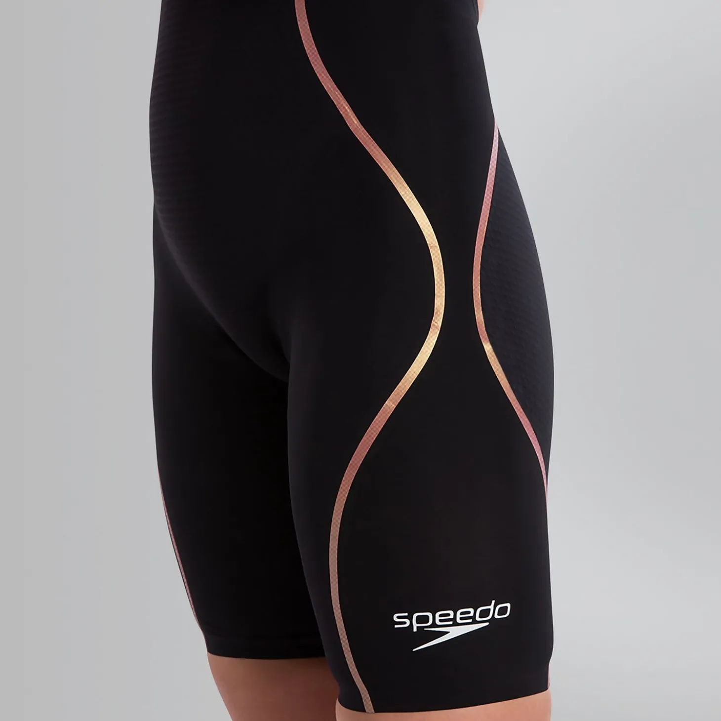 Best Combinaison partielle Femme LZR Pure Intent dos ouvert noir/doré Femme Compétition
