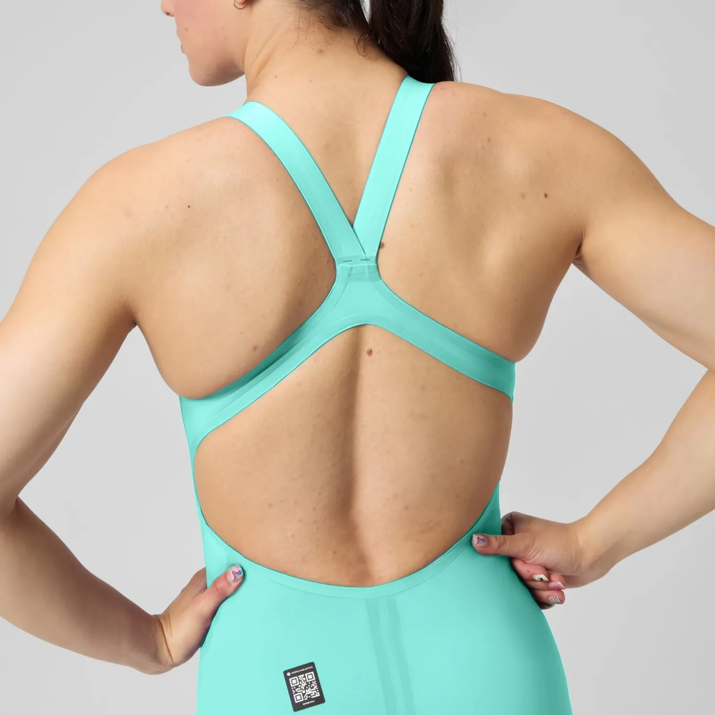 Best Combinaison partielle Femme LZR Pure Valor dos ouvert 2.0 turquoise Femme Compétition