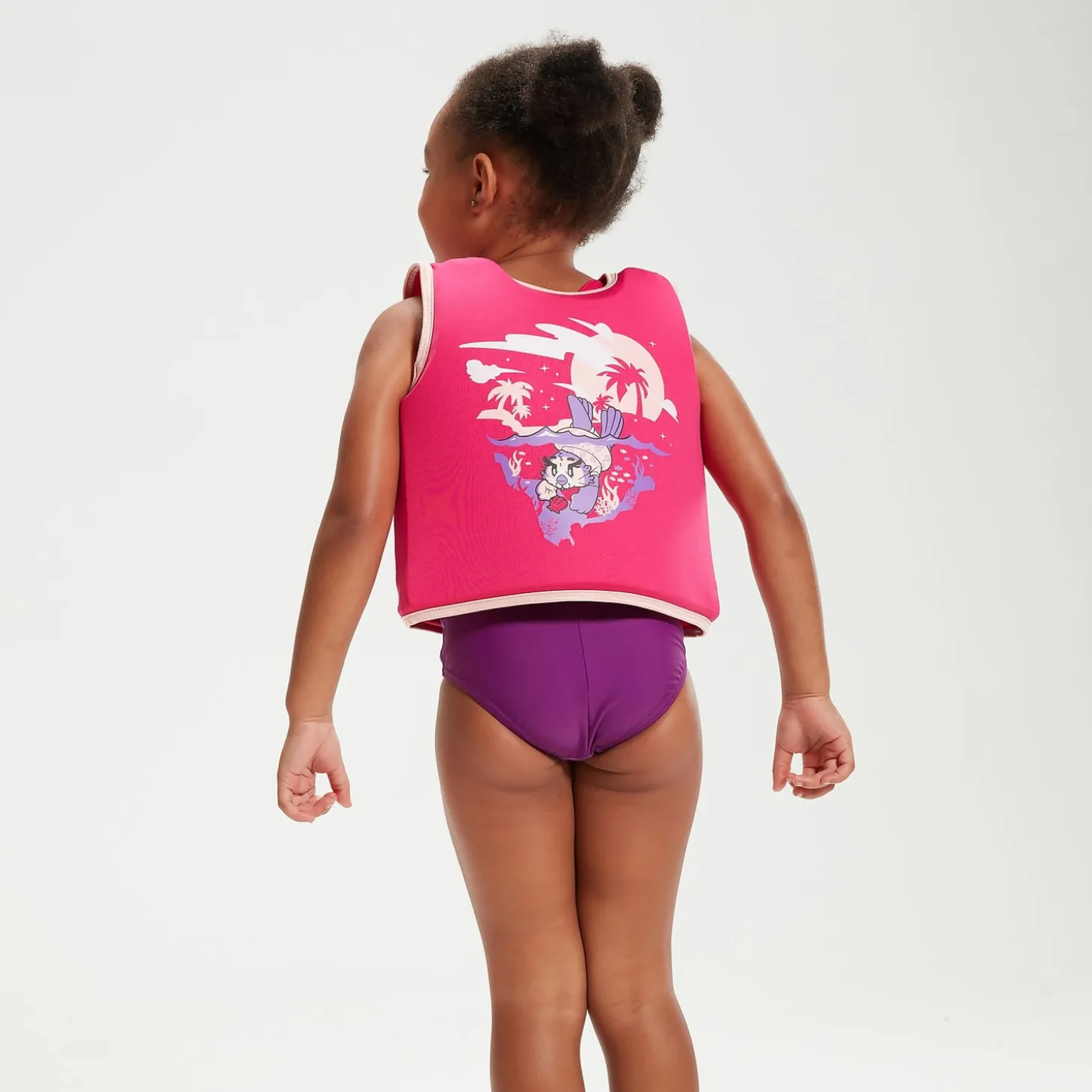 Store Gilet de flottaison Bébé Learn to Swim Aria la loutre de mer rose Enfant Accessoires D'apprentissage | Jouets D'éveil