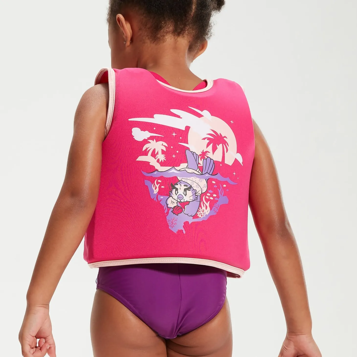 Store Gilet de flottaison Bébé Learn to Swim Aria la loutre de mer rose Enfant Accessoires D'apprentissage | Jouets D'éveil