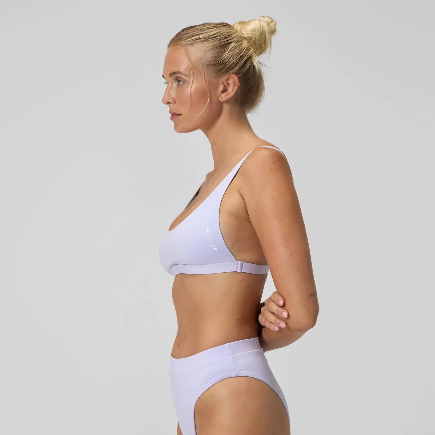 Clearance Haut de bikini Femme FLU3NTE lilas Femme Maillots 2 Pièces