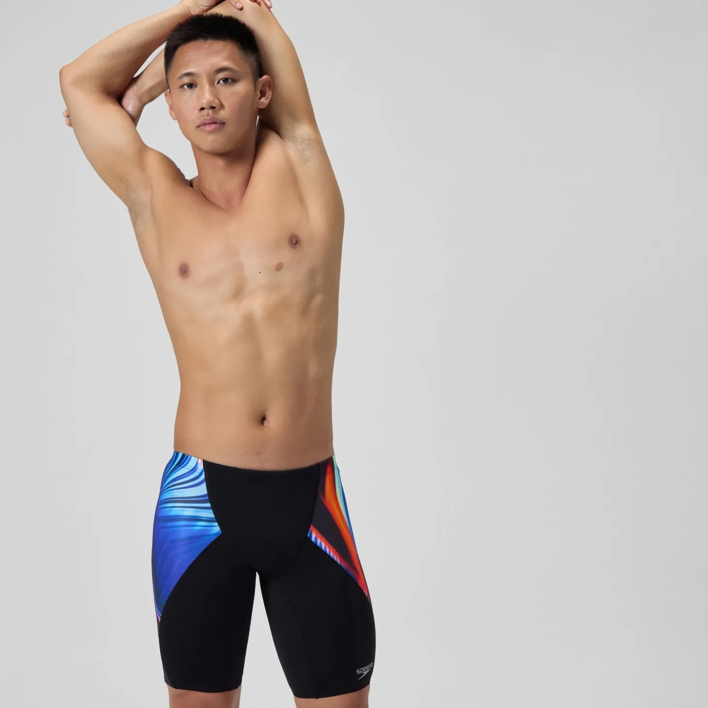 Store Jammer Homme Club Training V-Cut imprimé bleu marine/rouge Homme Shorts Longs