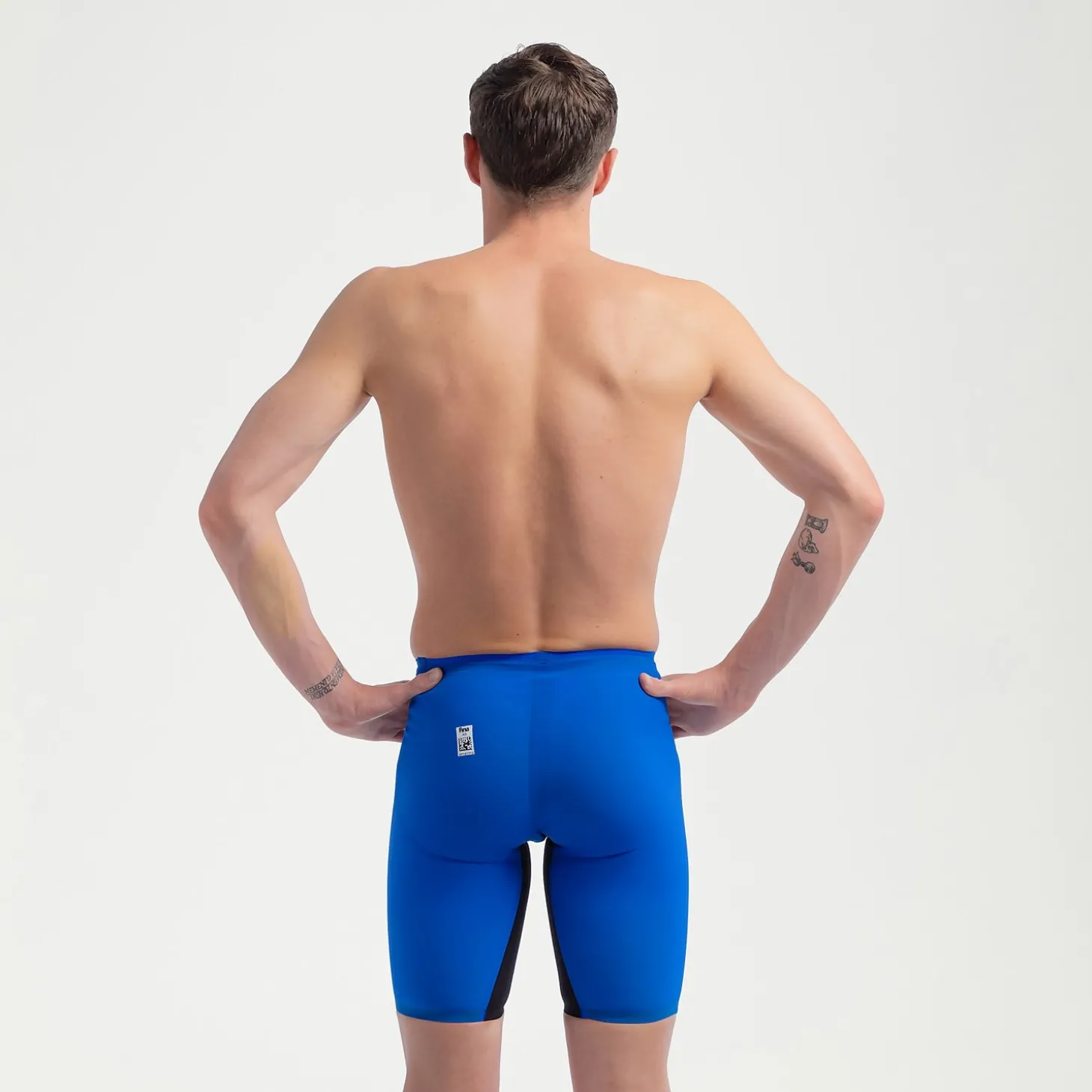 Outlet Jammer taille haute Homme Fastskin LZR Pure Valor 2.0 Bleu/Noir Homme Combinaisons Thriatlon & Eau Libre | Compétition