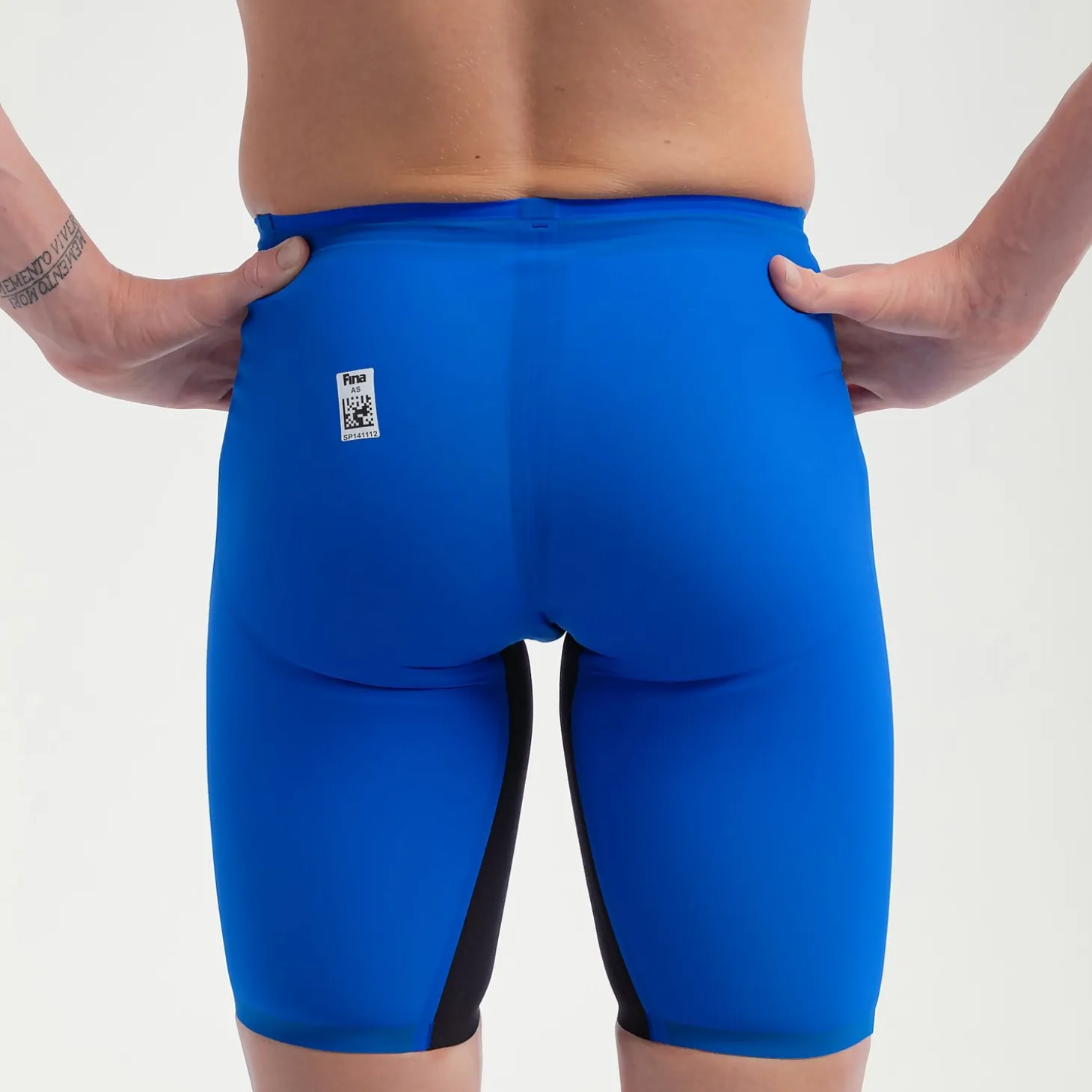Outlet Jammer taille haute Homme Fastskin LZR Pure Valor 2.0 Bleu/Noir Homme Combinaisons Thriatlon & Eau Libre | Compétition