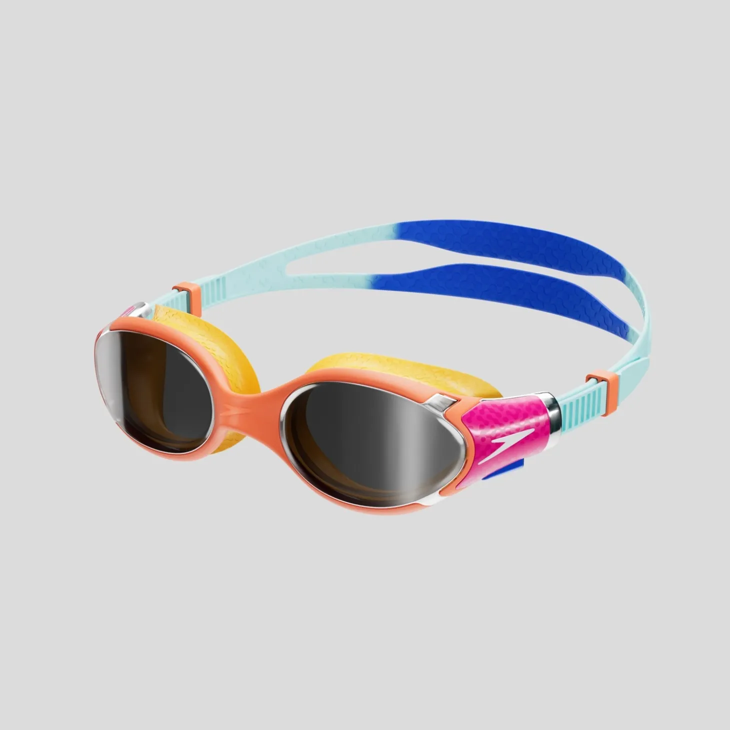 Cheap Lunettes de natation Junior Biofuse 2.0 effet miroir bleu/orange Femme/Enfant Enfants | Lunettes Enfants