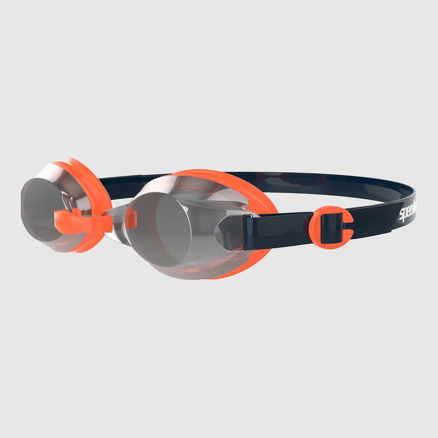 Cheap Lunettes de natation Junior Jet effet miroir bleu marine/orange Enfant Lunettes Enfants | Enfants
