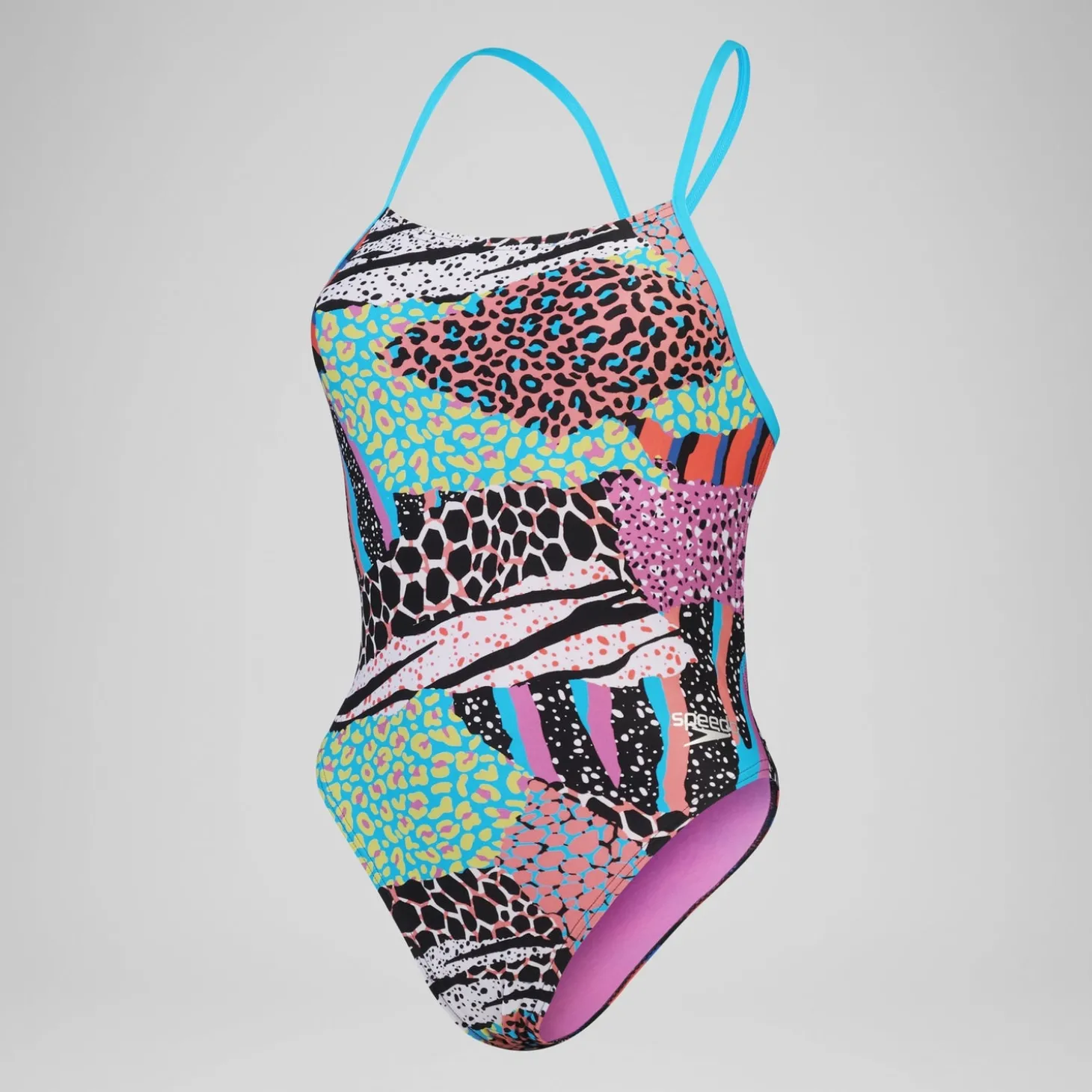 Store Maillot de bain à nouer au dos Allover Digital pour Femmes Noir/Vert matcha/Rouge sirène Femme Maillots 1 Pièce