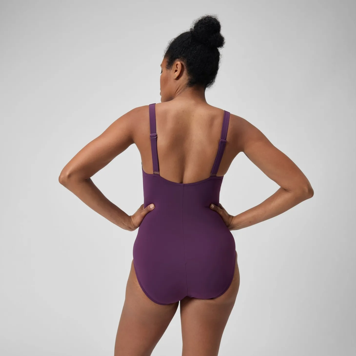 Store Maillot de bain 1 pièce à imprimé Shaping LunaElustre pour Femmes Prune dandy Femme Maillots Galbant