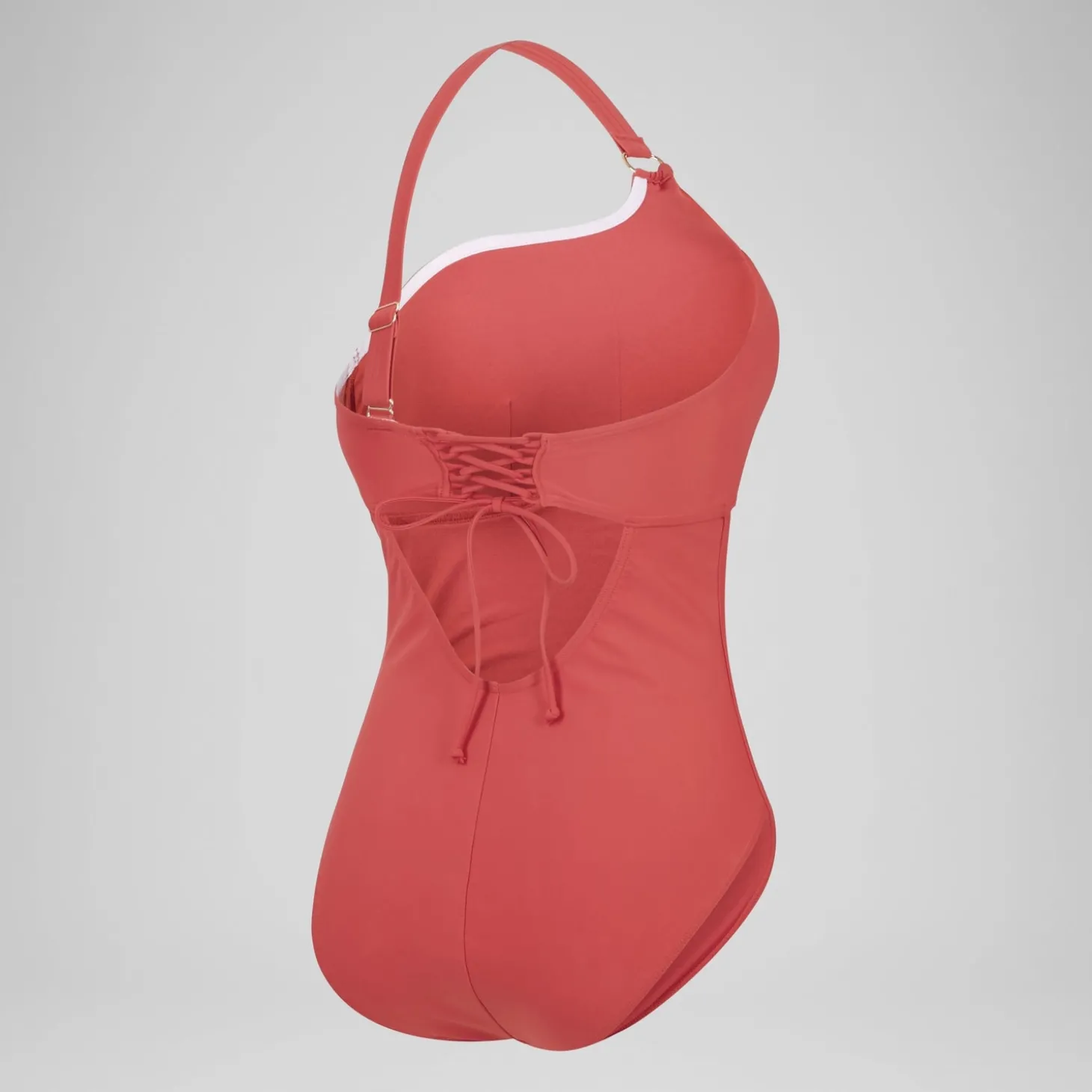Cheap Maillot de bain 1 pièce Shaping asymétrique pour Femmes Poussière spatiale Femme Maillots Galbant
