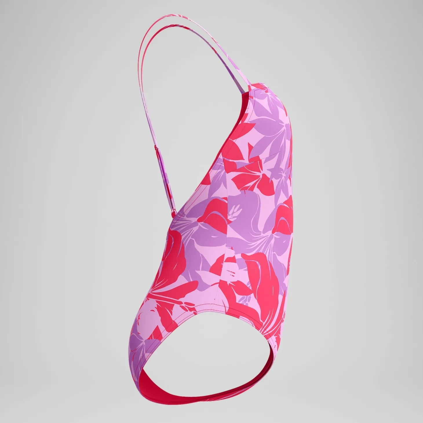 New Maillot de bain Femme ajustable à fines bretelles et imprimés rouge Femme Maillots 1 Pièce