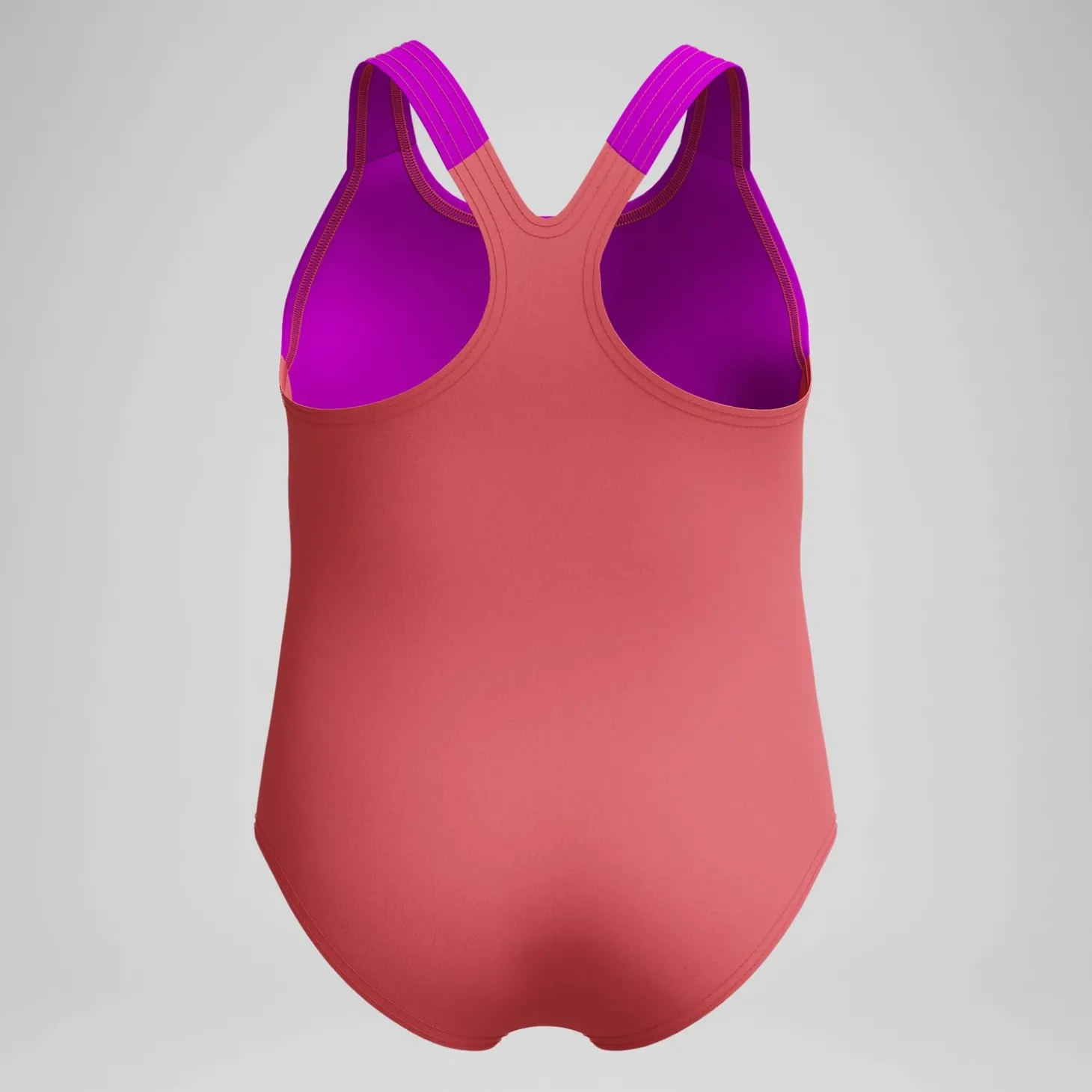 Online Maillot de bain Fille imprimé numérique rose/corail Enfant Maillots De Bain