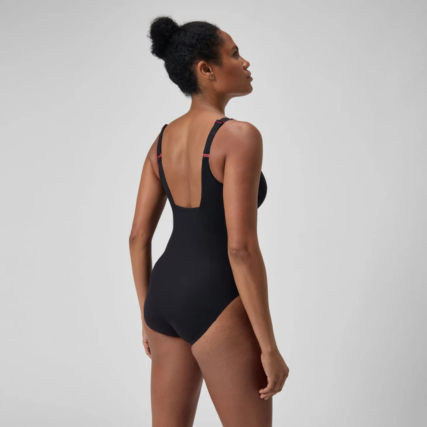 Flash Sale Maillot de bain gainant Femmes ContourEclipse pour Femmes Noir/Magenta brume Femme Maillots Galbant