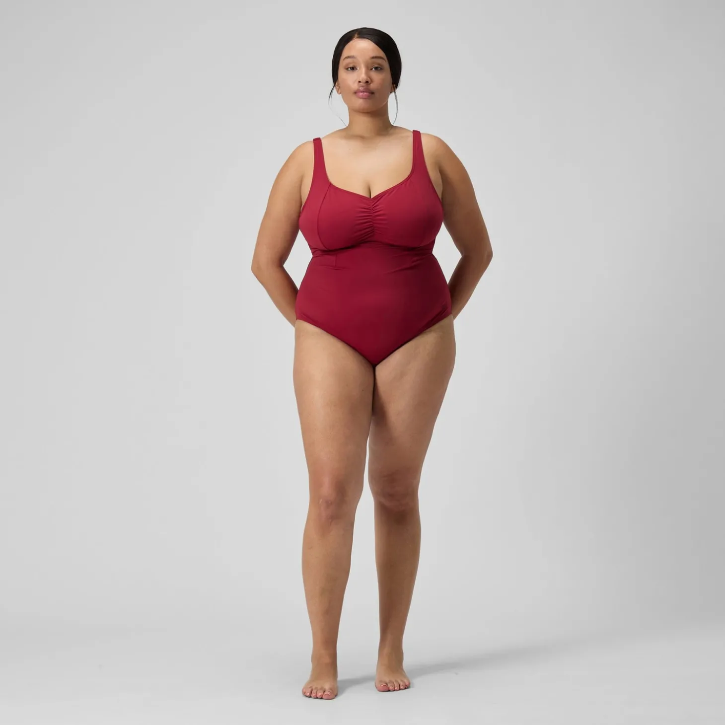Store Maillot de bain galbant AquaNite pour Femmes (grandes tailles) Rouge basque Femme Maillots Galbant