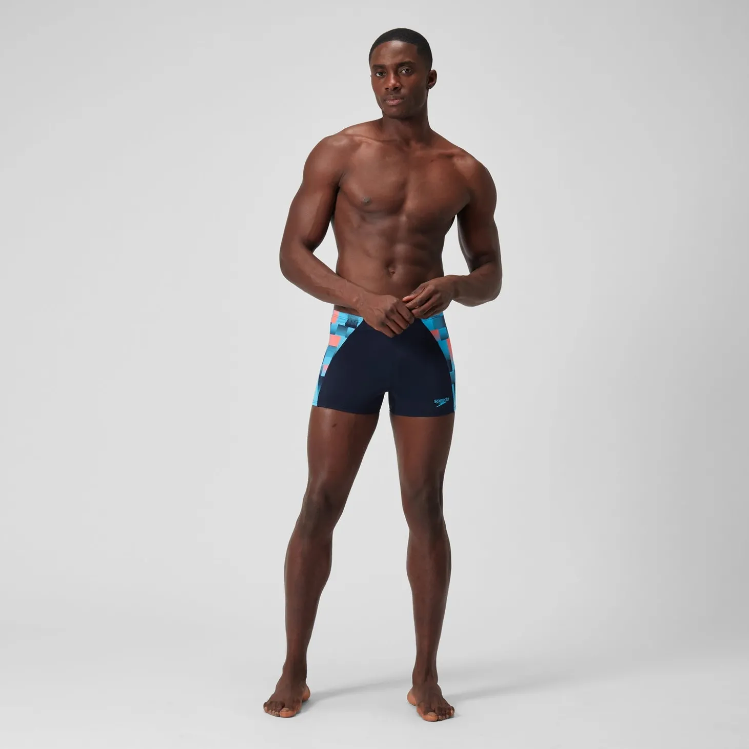 New Short de bain Aquashort Hommes END+ MAX Splice pour Hommes Bleu Marine/Bleu Homme Aquashorts