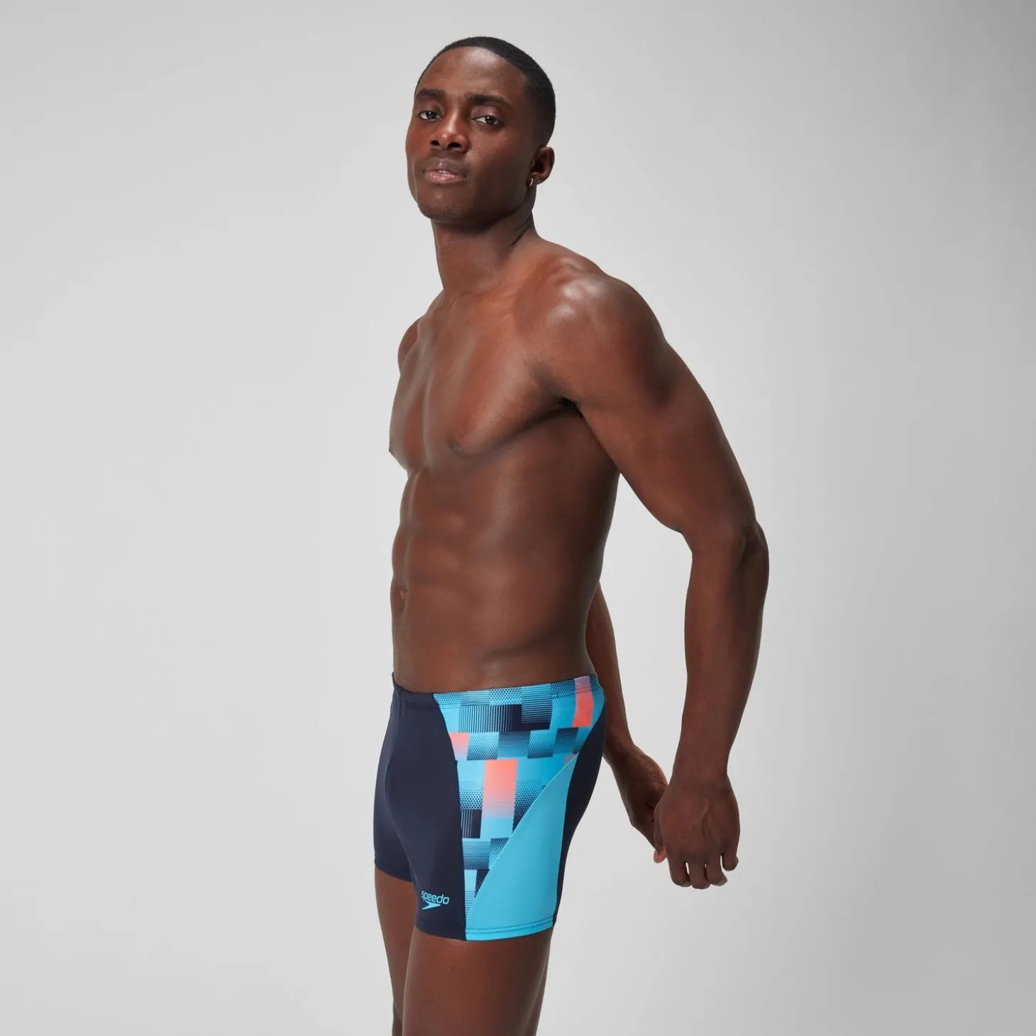 New Short de bain Aquashort Hommes END+ MAX Splice pour Hommes Bleu Marine/Bleu Homme Aquashorts