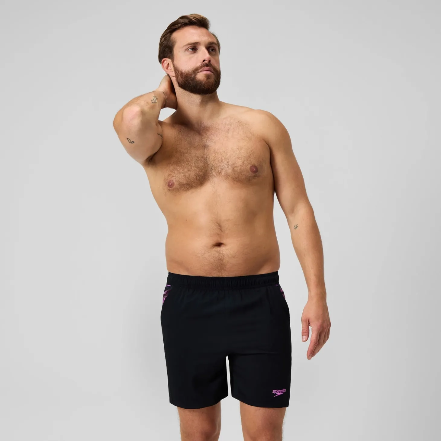 Discount Short de bain Aquashort HyperBoom à empiècement pour homme Homme Shorts De Bain