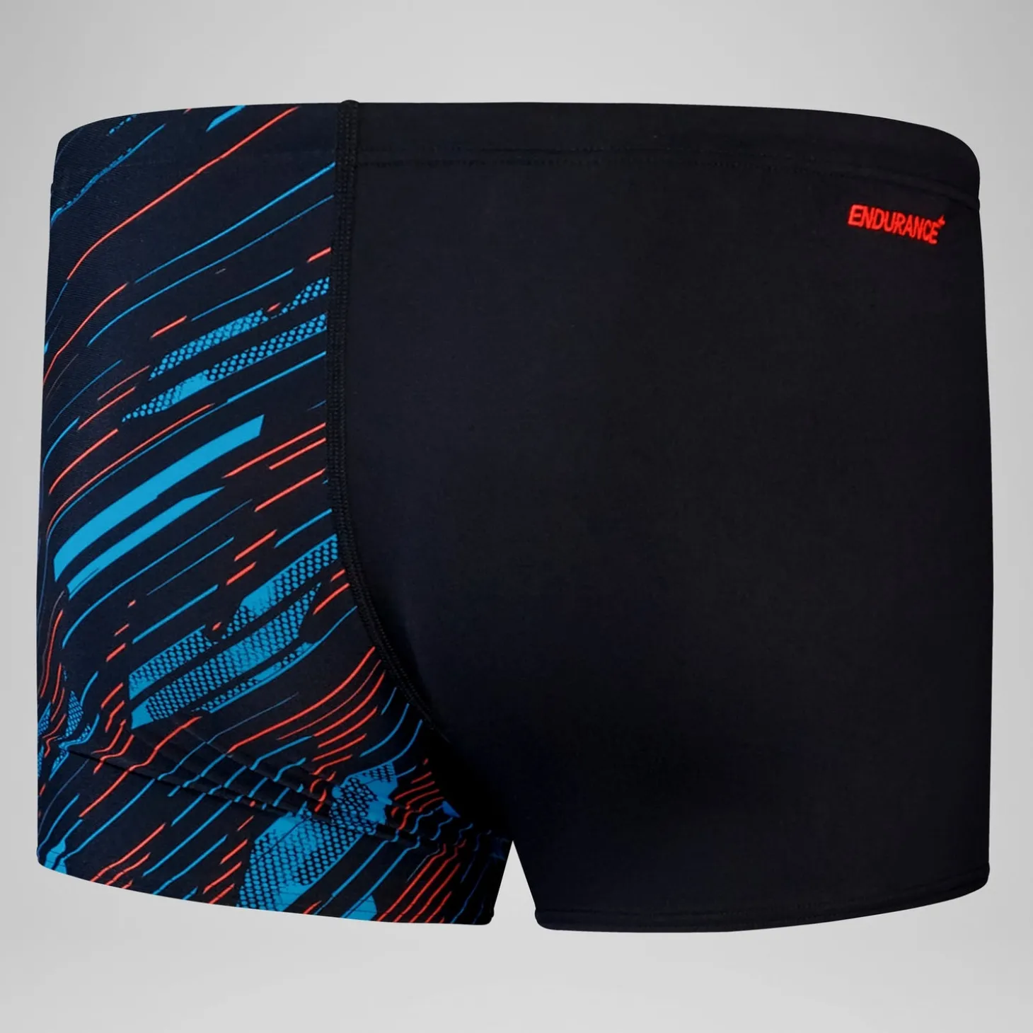 Store Short de bain Aquashort Hyperboom coupe en V pour Hommes Noir/Bleu picton/Rouge sirène Homme Aquashorts