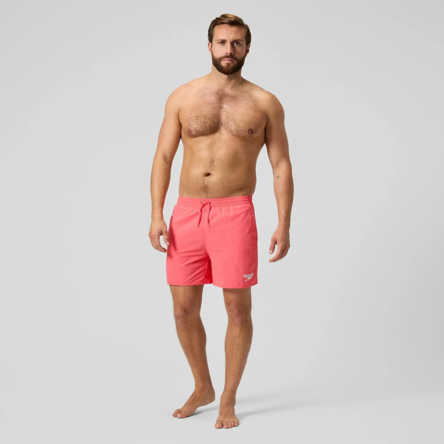 Sale Short de bain Essential 16 pouces orange Homme Aquashorts