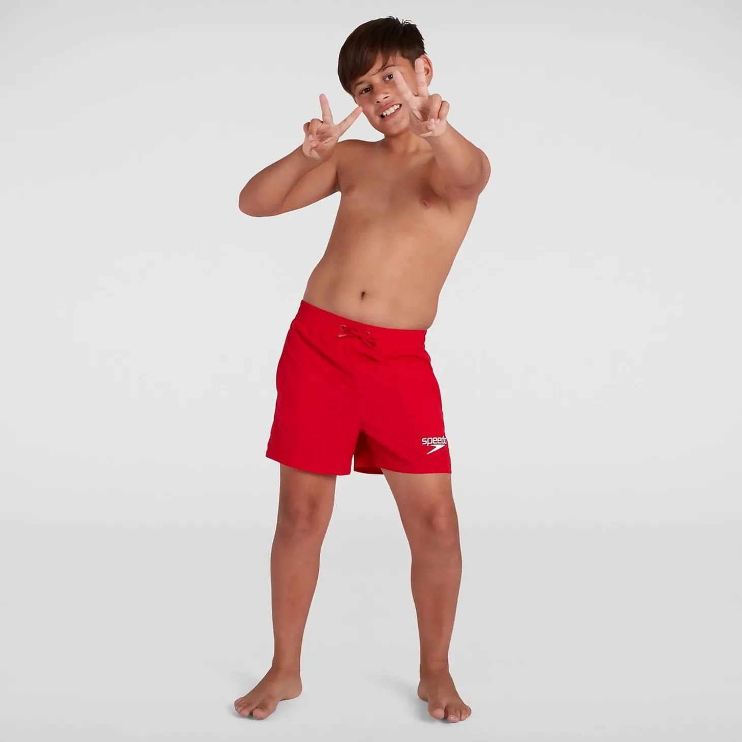 Store Short de bain Garçon Essential 33 cm rouge Enfant Maillots De Bain | Maillot De Bain Garçons