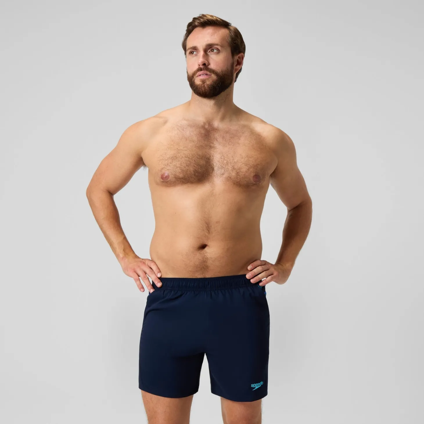 Flash Sale Short de bain homme à empiècement XPRESS LITE 16 pouces bleu Homme Shorts De Bain