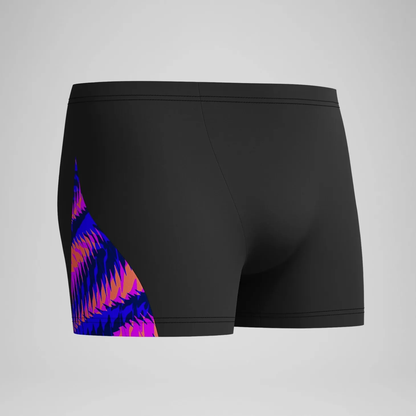 Fashion Short de bain Homme Club Training V-Cut imprimé noir/rose Homme Aquashorts