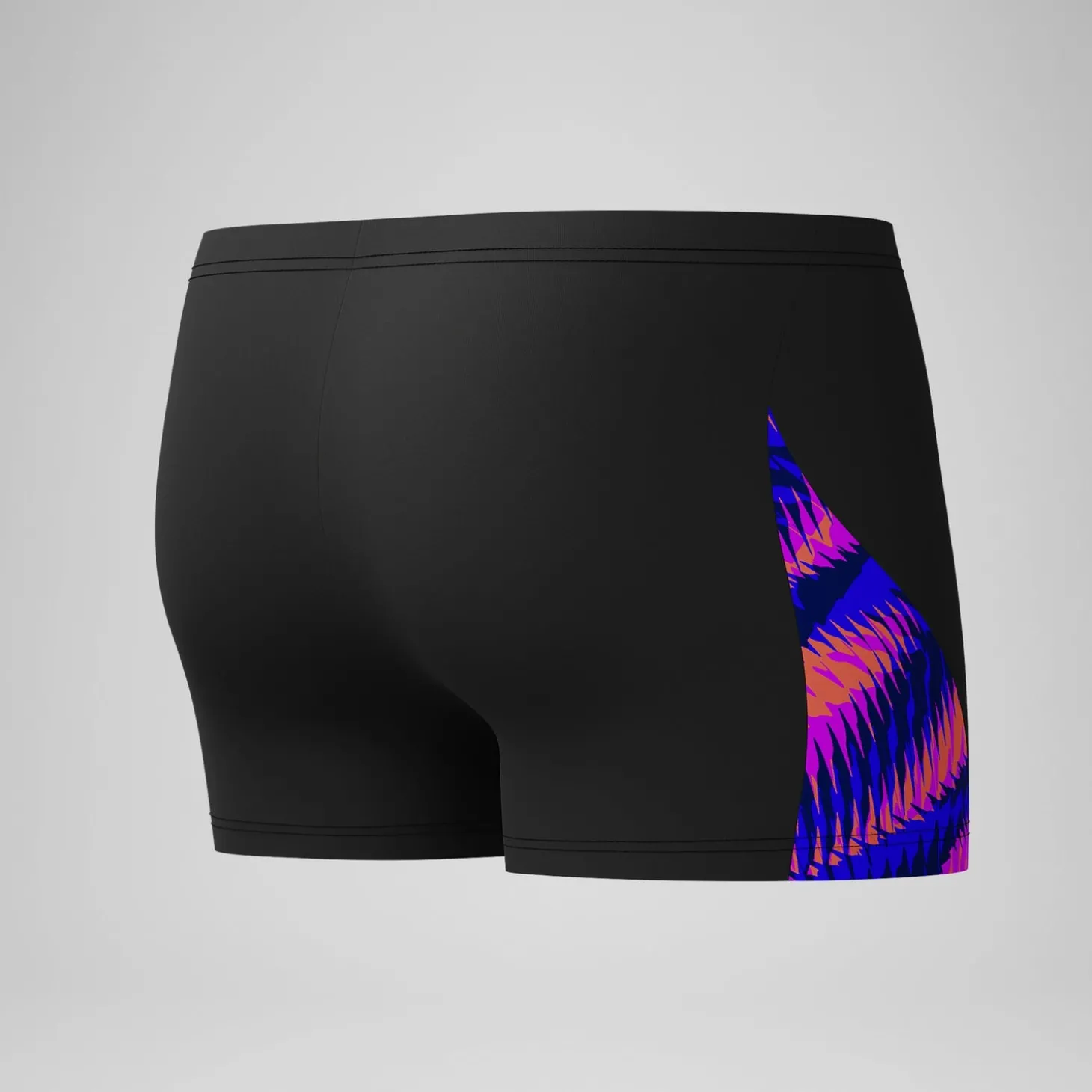 Fashion Short de bain Homme Club Training V-Cut imprimé noir/rose Homme Aquashorts