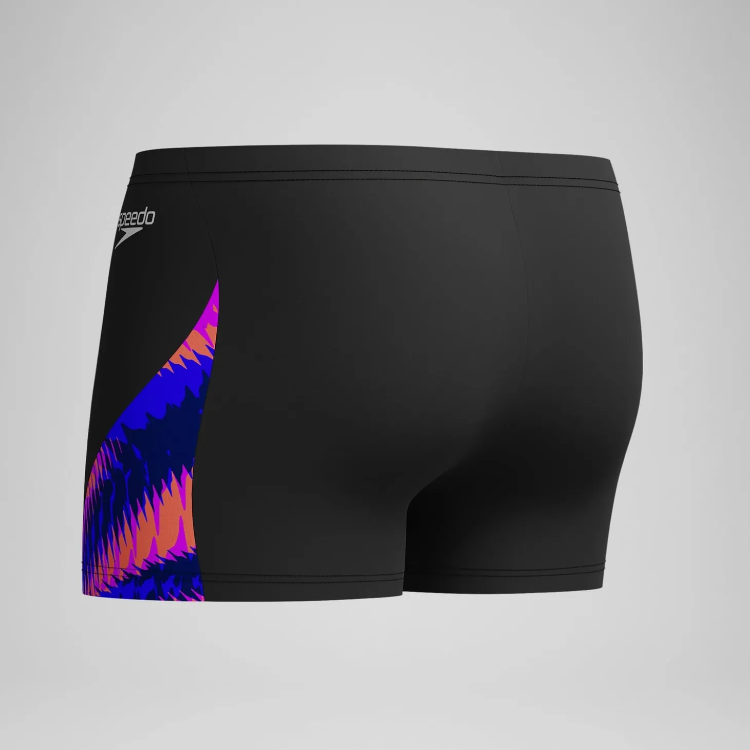 Fashion Short de bain Homme Club Training V-Cut imprimé noir/rose Homme Aquashorts