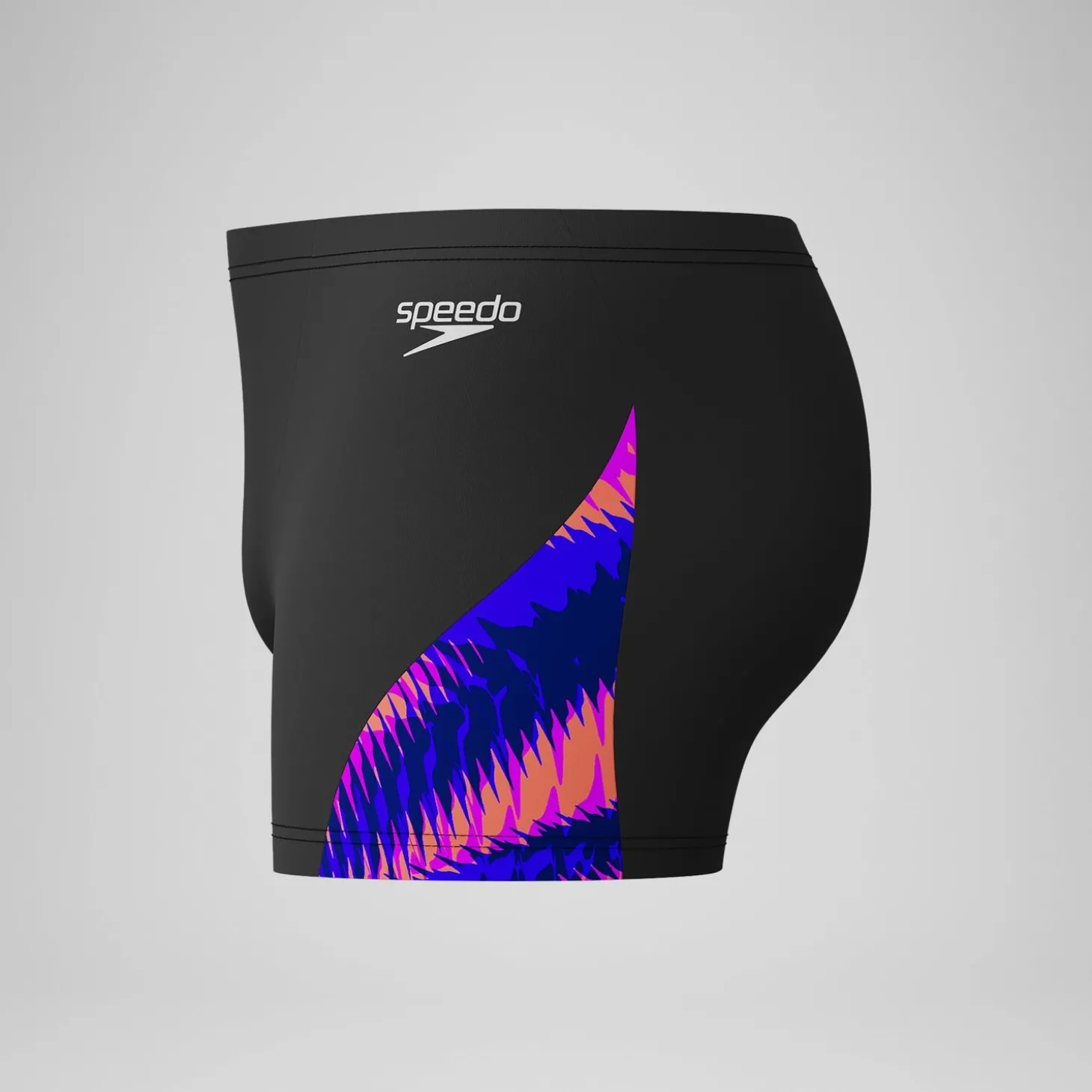 Fashion Short de bain Homme Club Training V-Cut imprimé noir/rose Homme Aquashorts