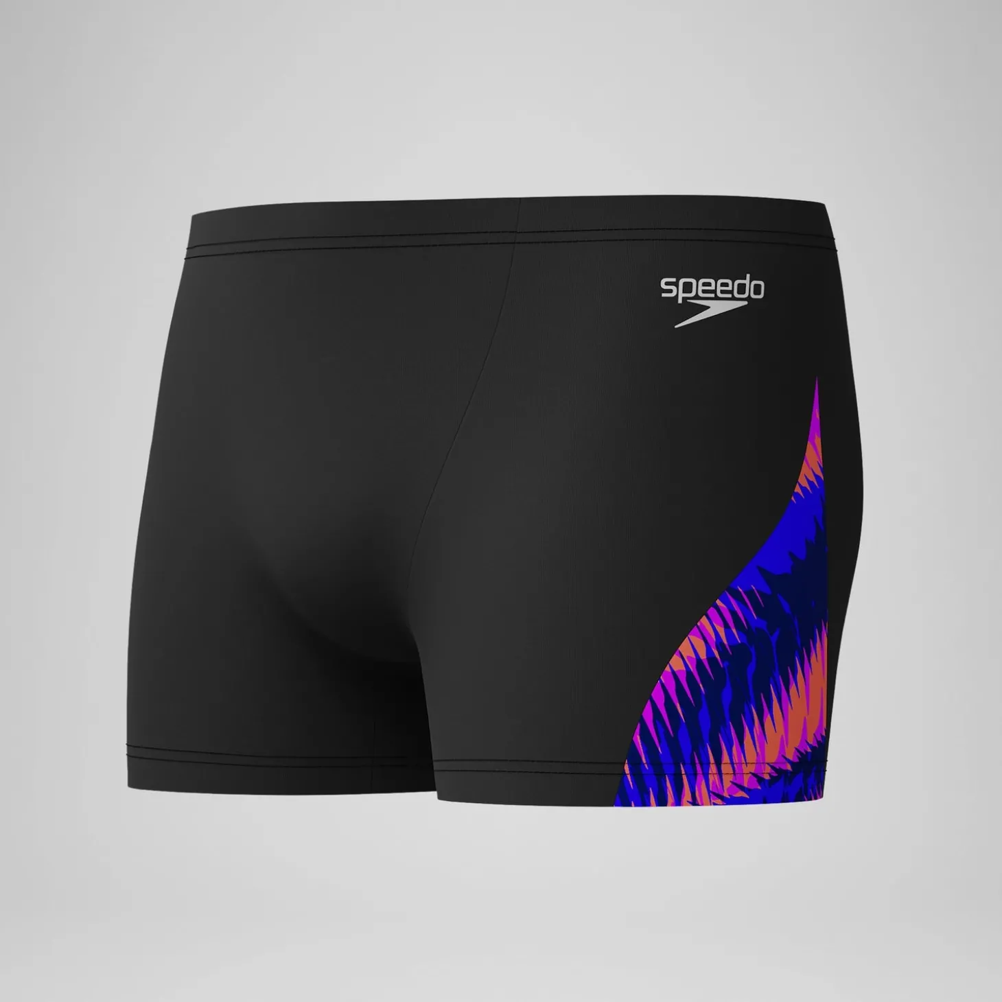 Fashion Short de bain Homme Club Training V-Cut imprimé noir/rose Homme Aquashorts