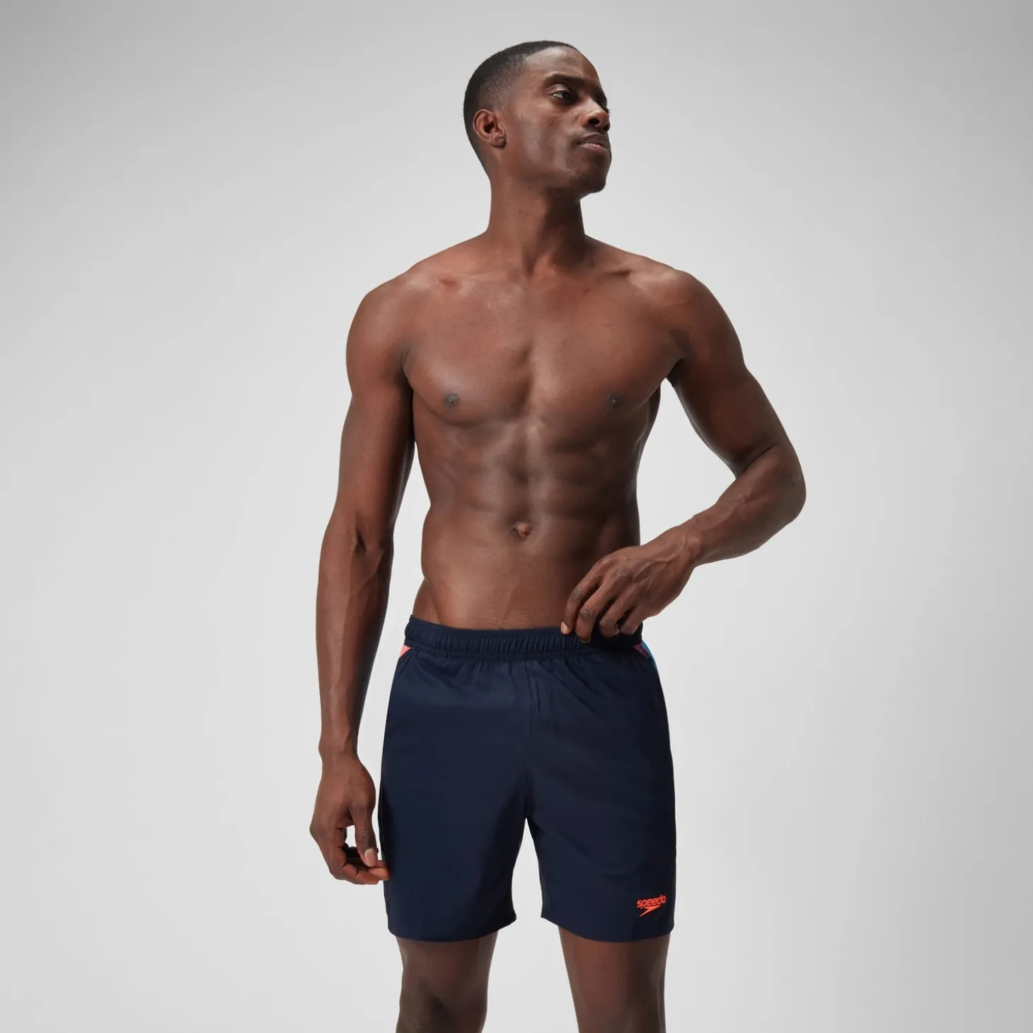 Sale Short de bain Hommes à empiècement XPRESS LITE 16 pouces pour Hommes Bleu Marine/Bleu Homme Shorts De Bain