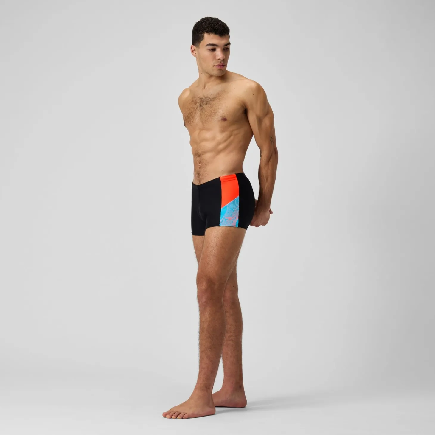 Flash Sale Short de bain Hommes Dive pour Hommes Noir/Rouge sirène/Bleu picton Homme Aquashorts