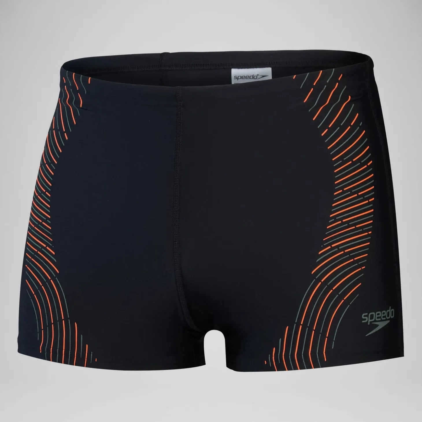 Flash Sale short de bain Hommes imprimé Duo Logo pour Hommes Noir/Vert campagne/Nectarine Homme Aquashorts