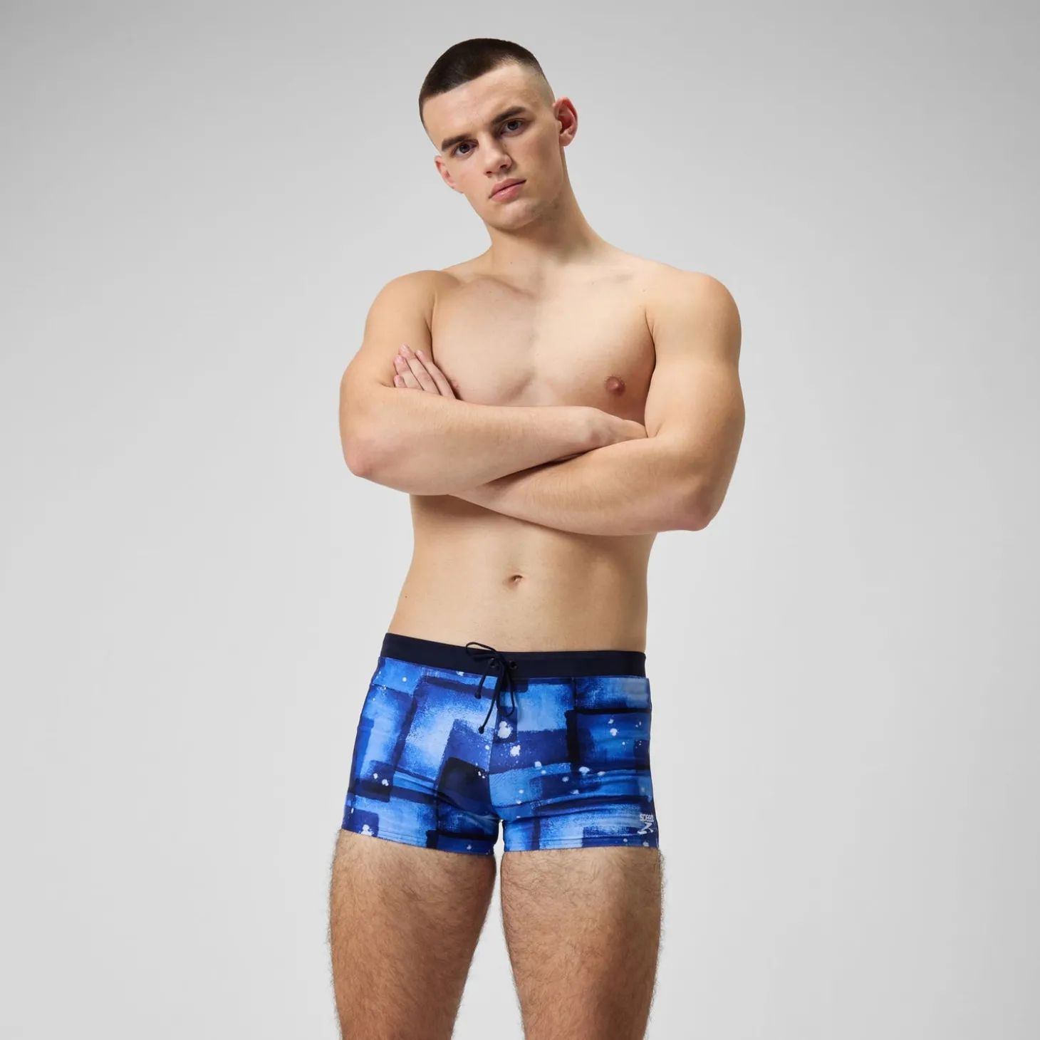 Clearance Short de bain Hommes Valmilton pour Hommes Bleu céruléen/Bleu zaffre/Bleu de Sèvres Homme Aquashorts