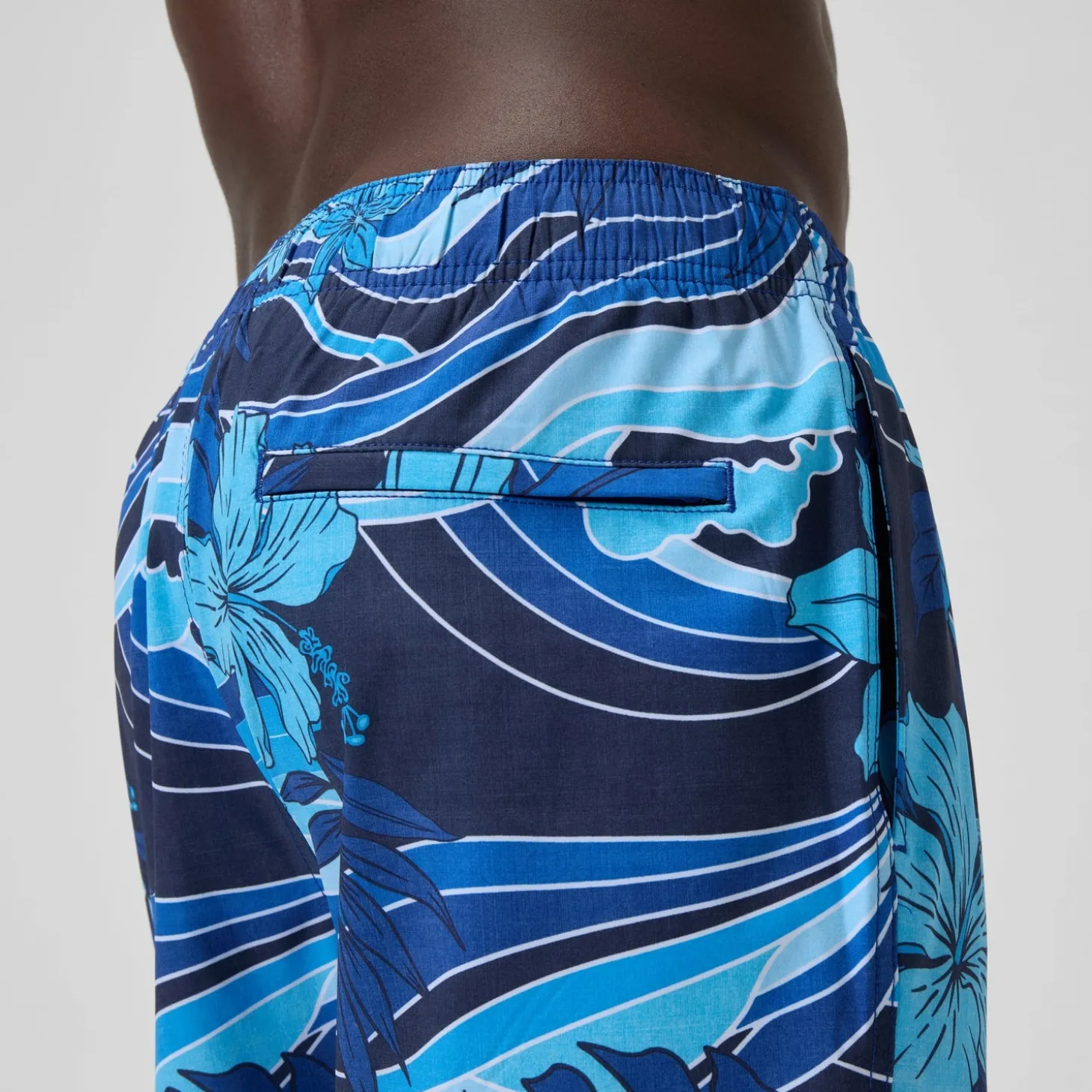 Online Short de bain Redondo Edge imprimé 40 cm, hommes, bleu marine/bleu Homme Shorts De Bain