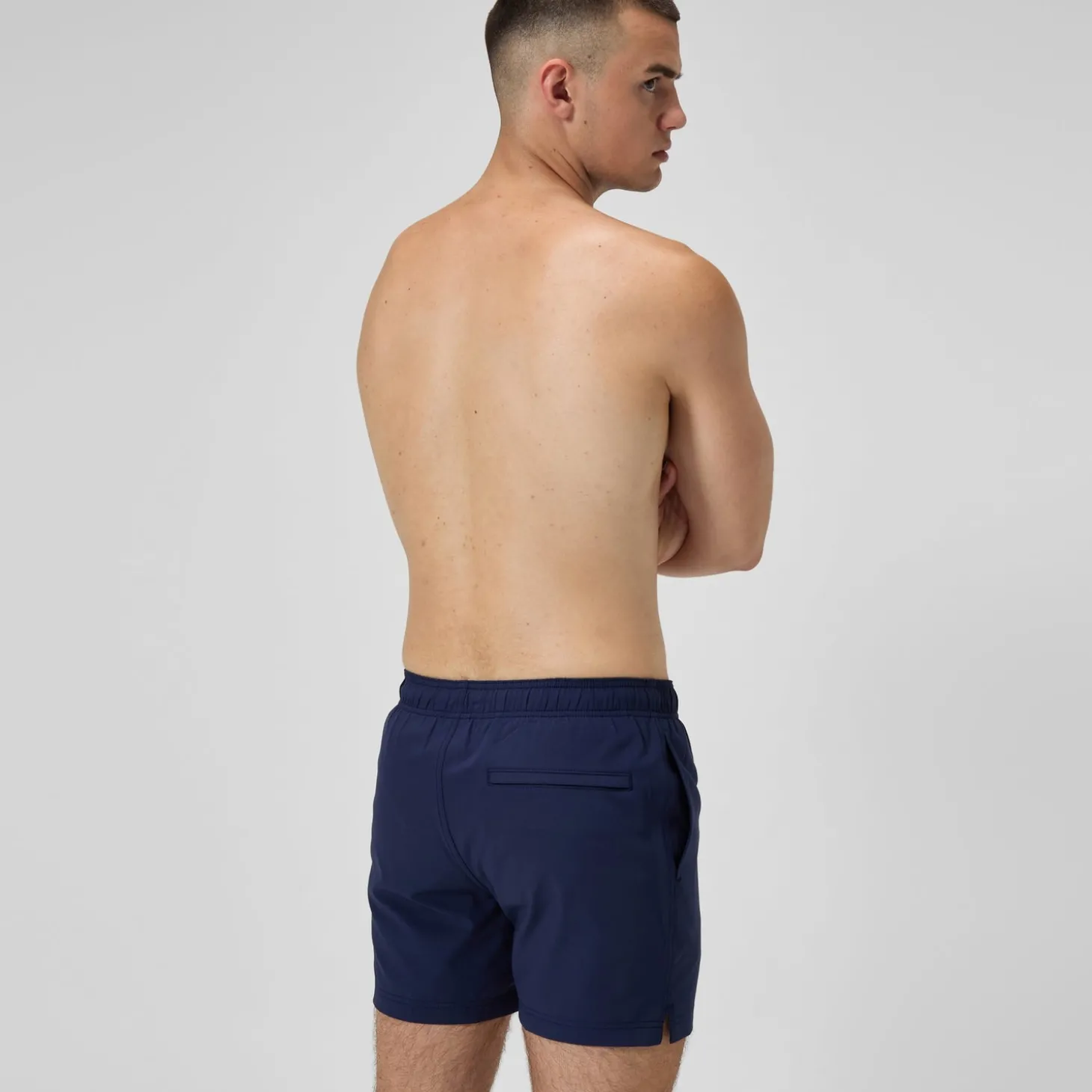 Flash Sale Short de bain Redondo Edge uni 40 cm, hommes, bleu marine Homme Shorts De Bain