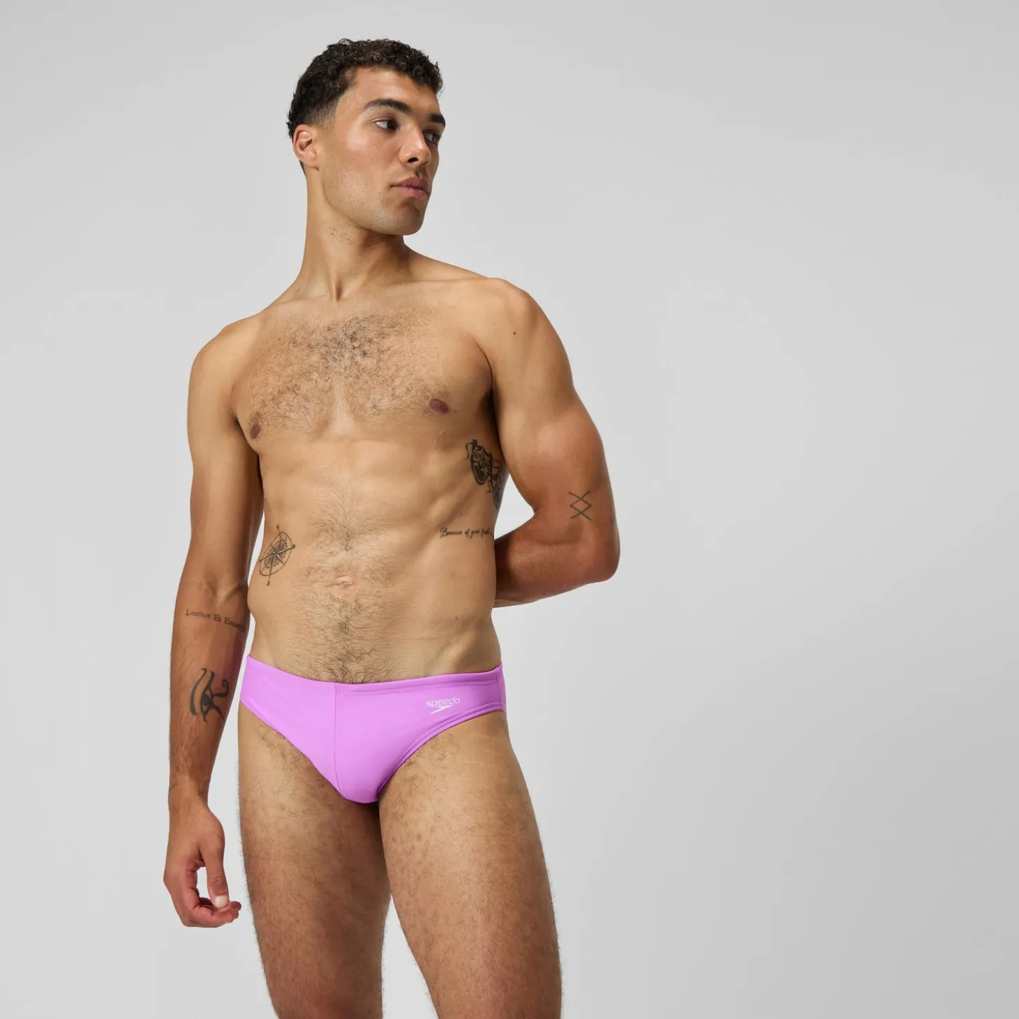 Shop Short de bain Solar 5 cm, hommes, rose Homme Slips De Bain