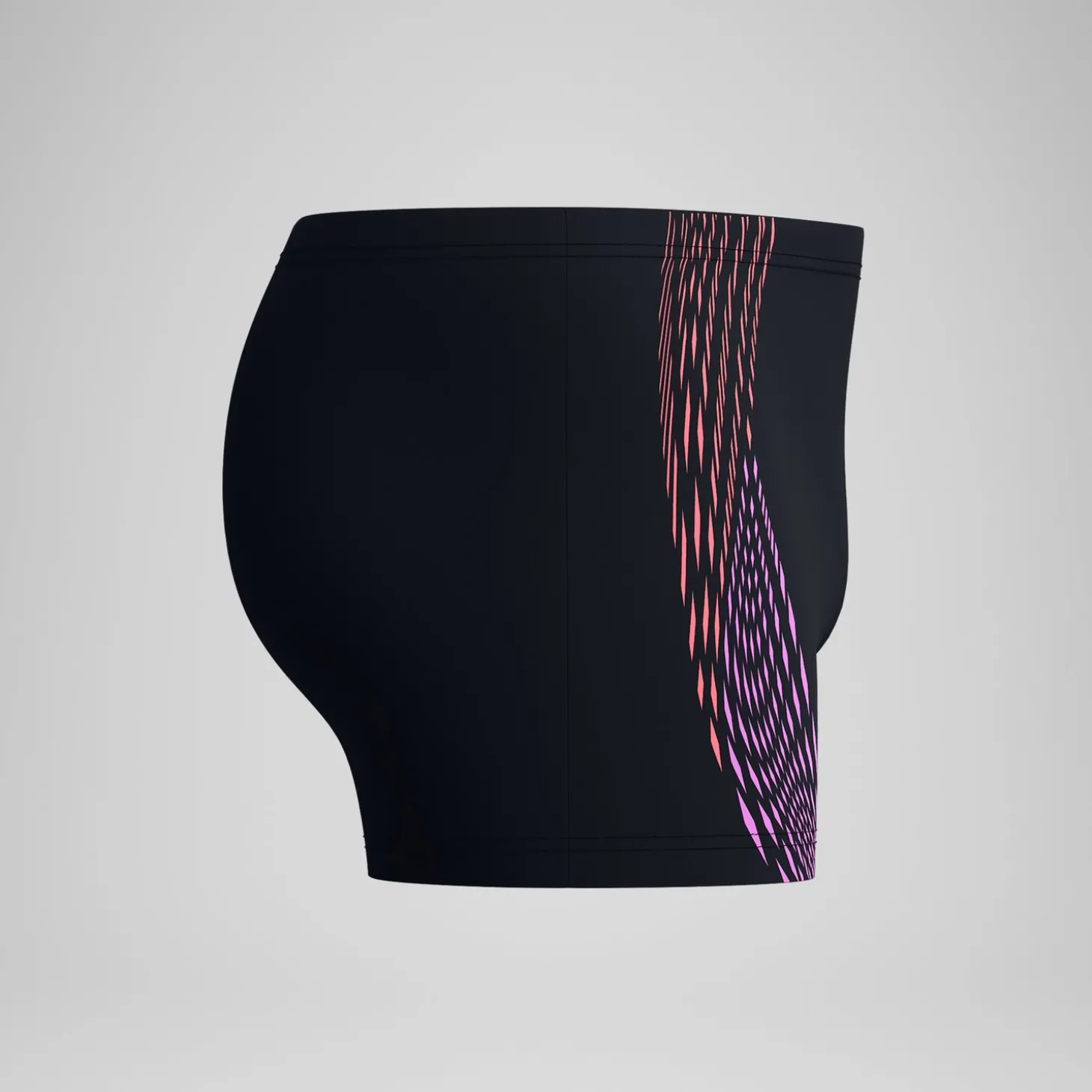 Hot Shorts de bain homme imprimé Duo Logo noir/orange Homme Aquashorts