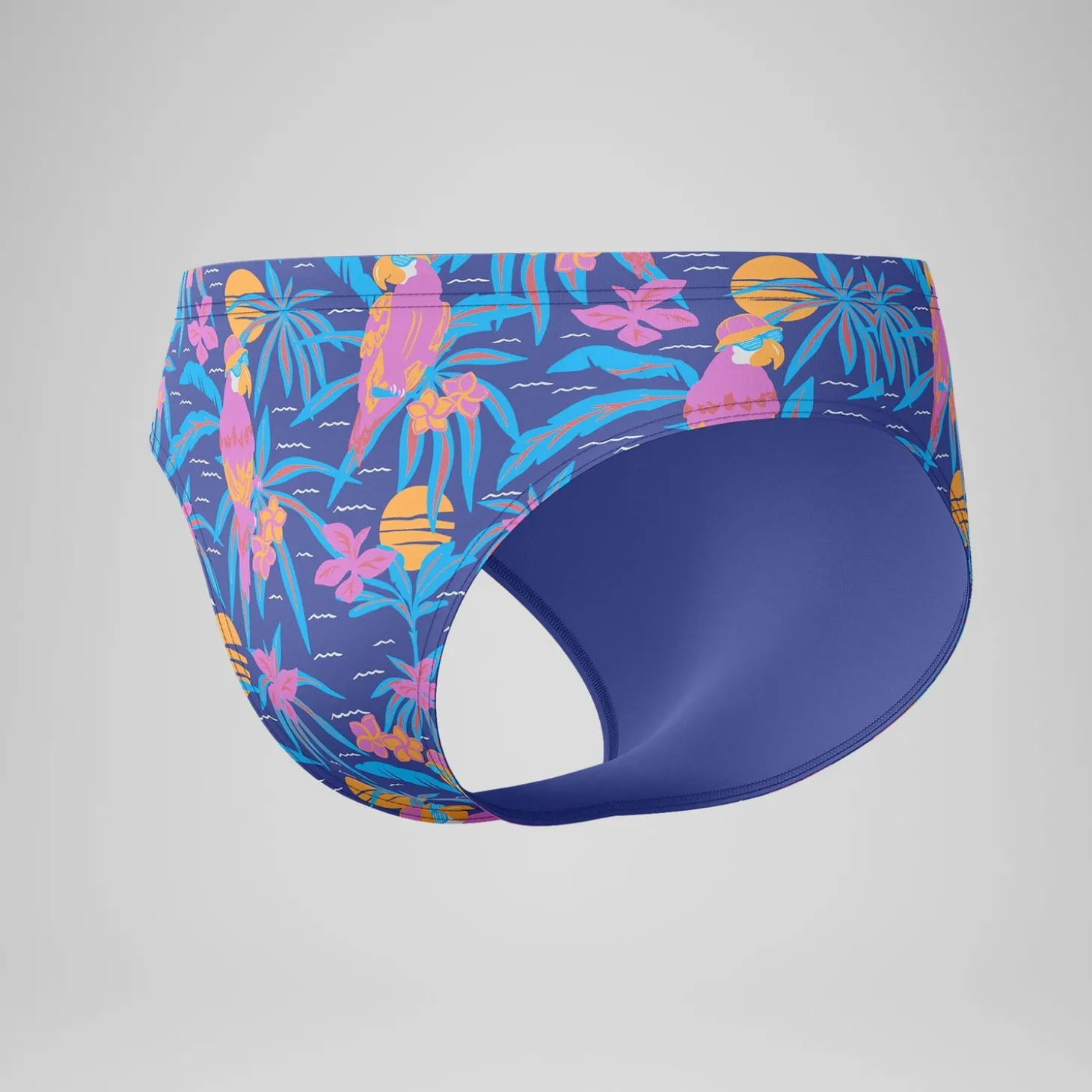 Discount Slip de bain Homme Club Training imprimé 8 cm bleu marine/rose Homme Slips De Bain