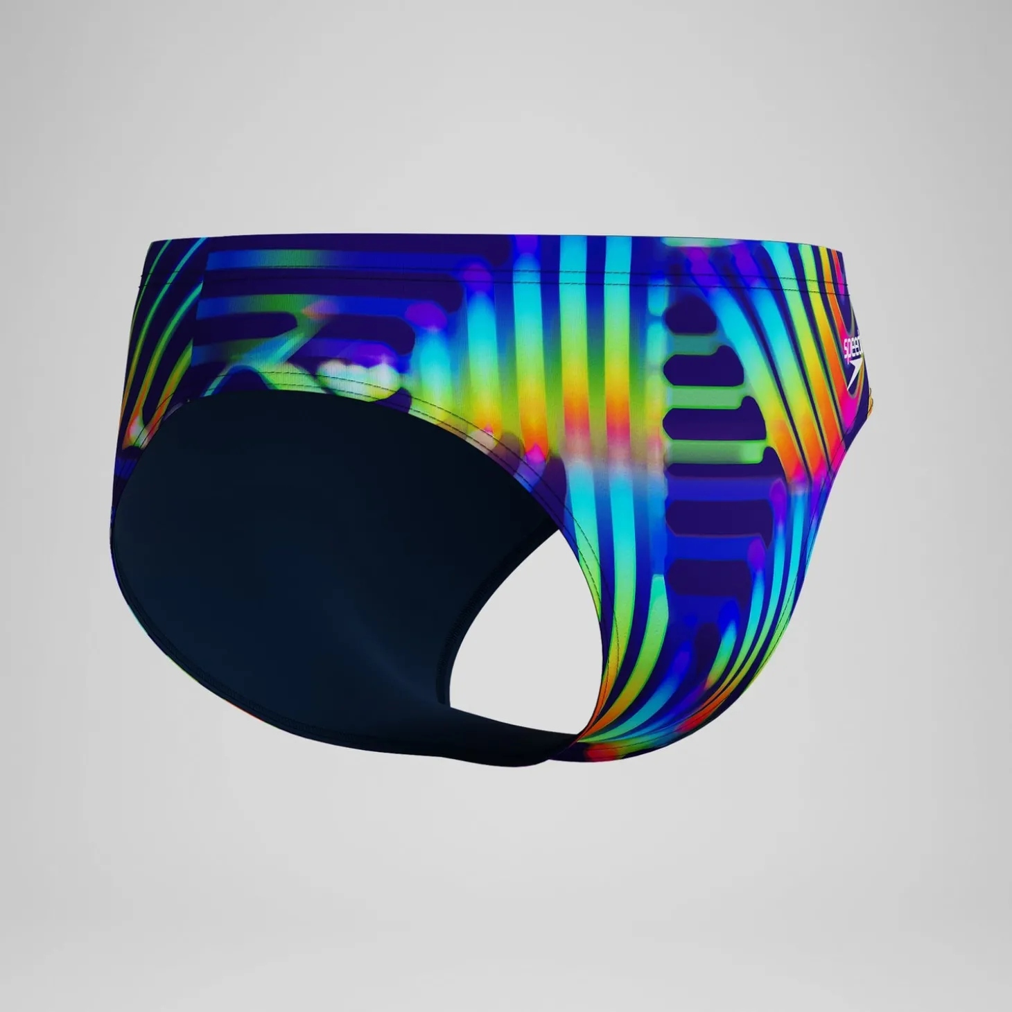 Shop Slip de bain Homme Club Training imprimé 8 cm bleu marine/vert Homme Slips De Bain