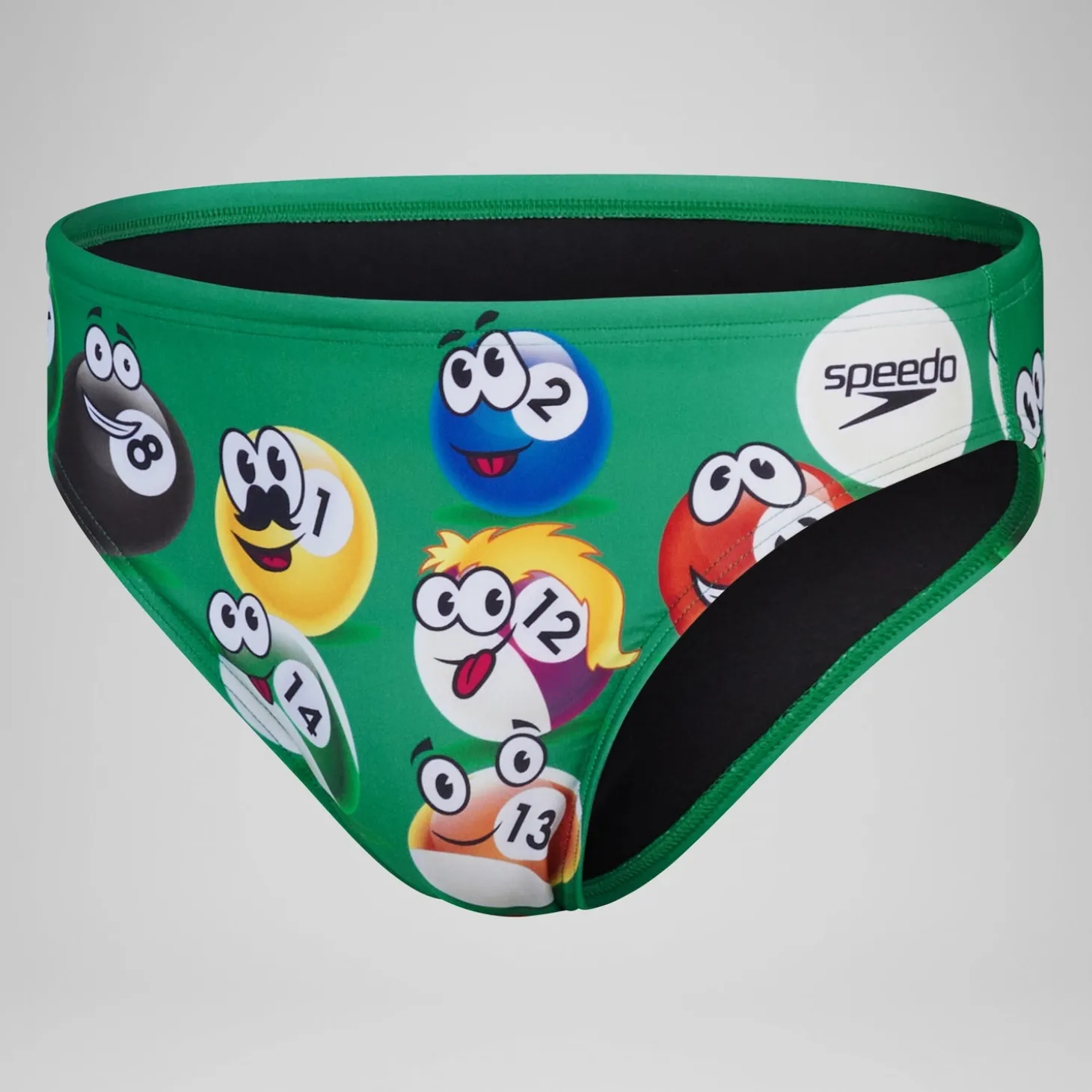 Store Slip de bain Hommes Escape 5 cm pour Hommes Vert vif Homme Slips De Bain