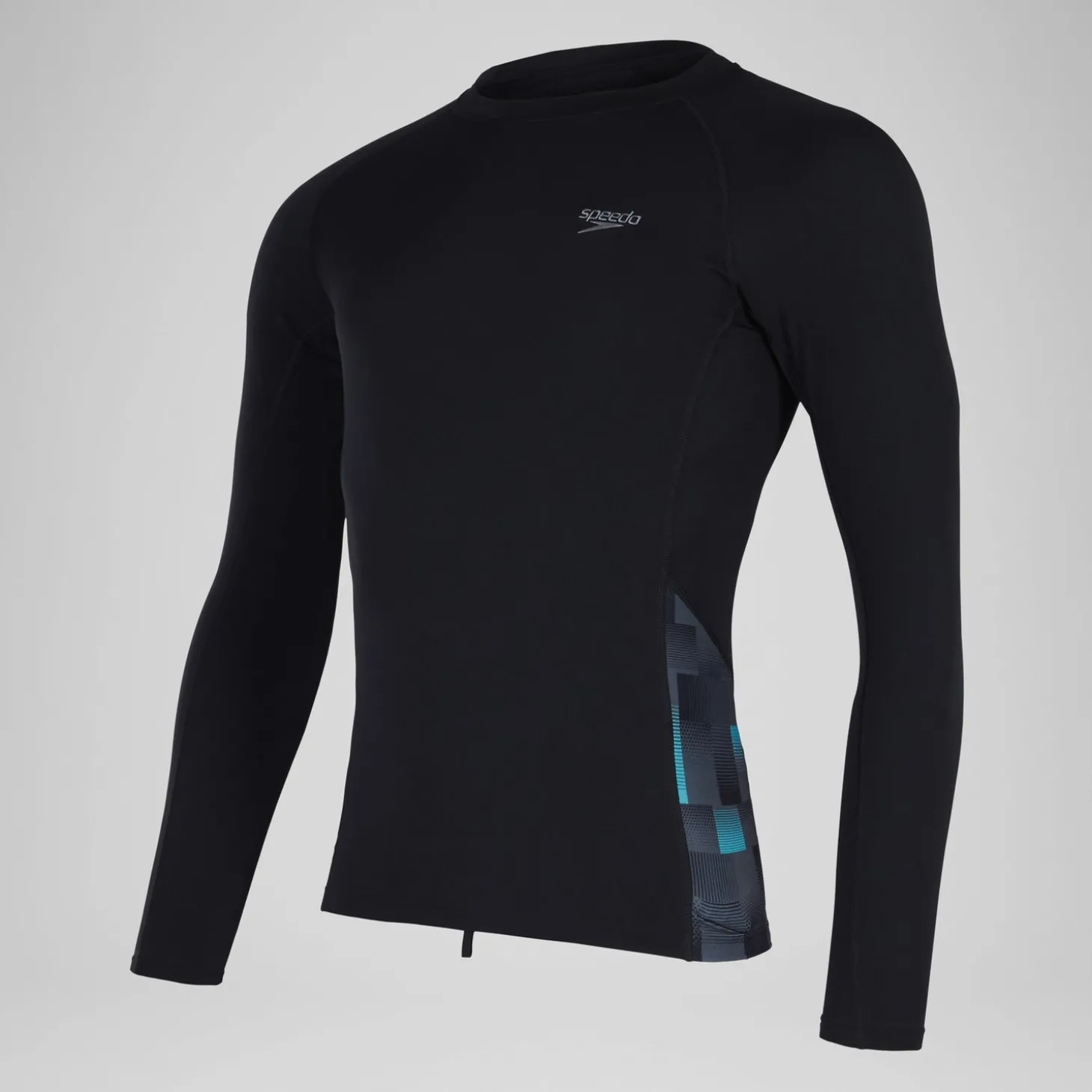 Store T-shirt rashguard Hommes END+ Splice pour Hommes Noir/Gris USA/Bleu marine Homme Combinaisons Thriatlon & Eau Libre
